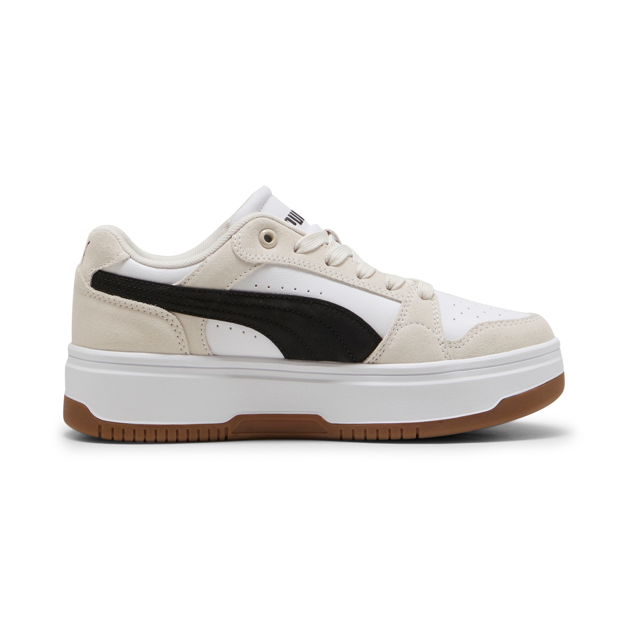 PUMA Sneakers »REBOUND FEMME LOW SD«  pour looks sportifs et décontractés, avec dessus en cuir