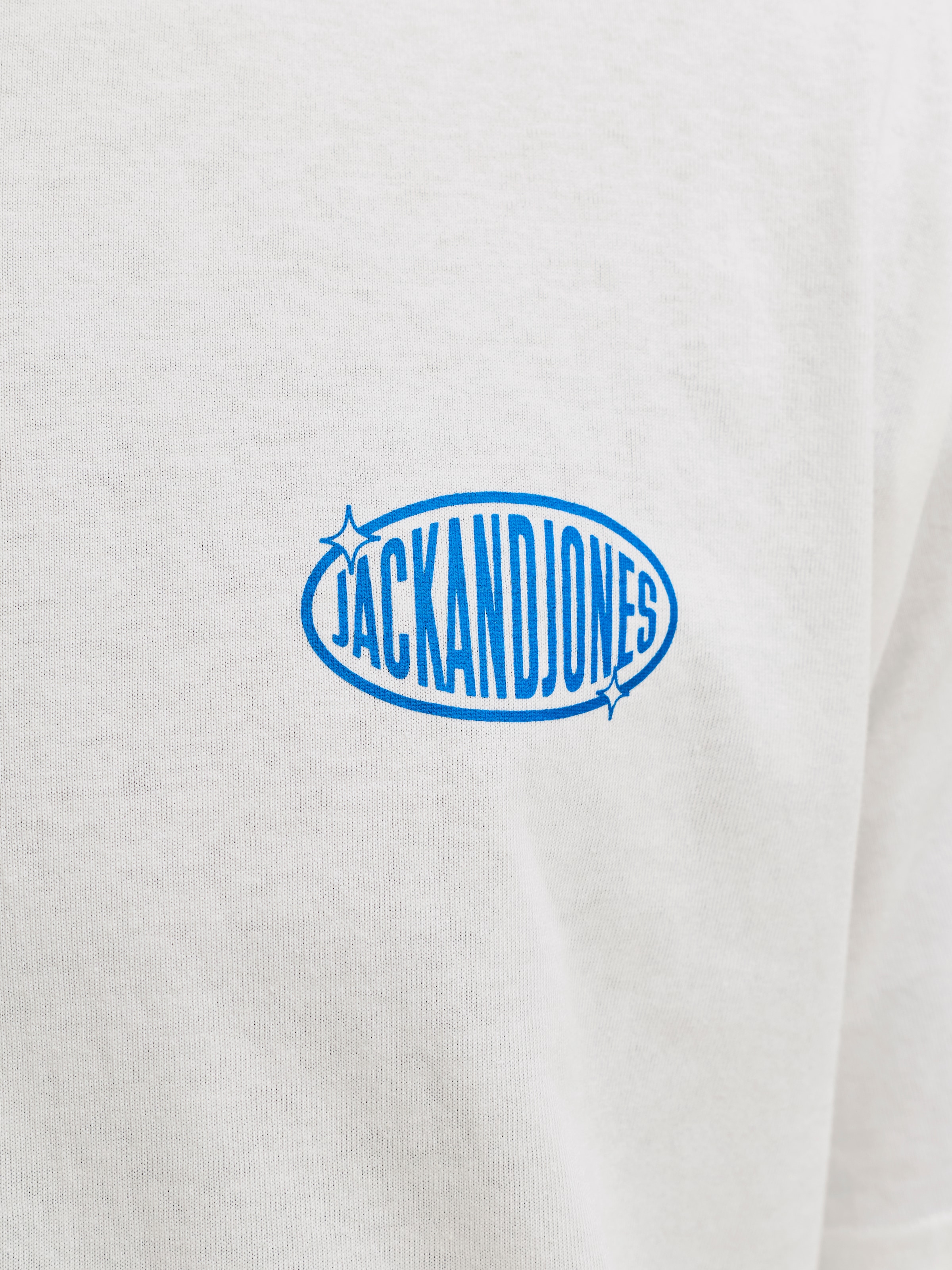 Jack & Jones T-shirt »JJLEGACY TEE SS CREW NECK« coton, coupe ample