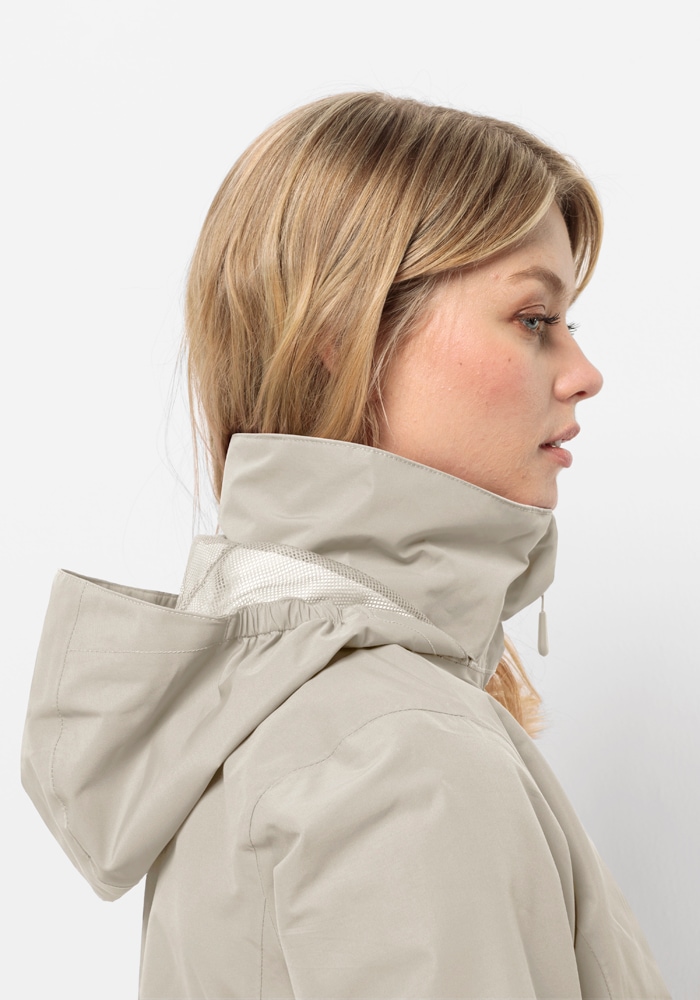 Jack Wolfskin Outdoorjacke »STORMY POINT 2L JKT W« mit Kapuze