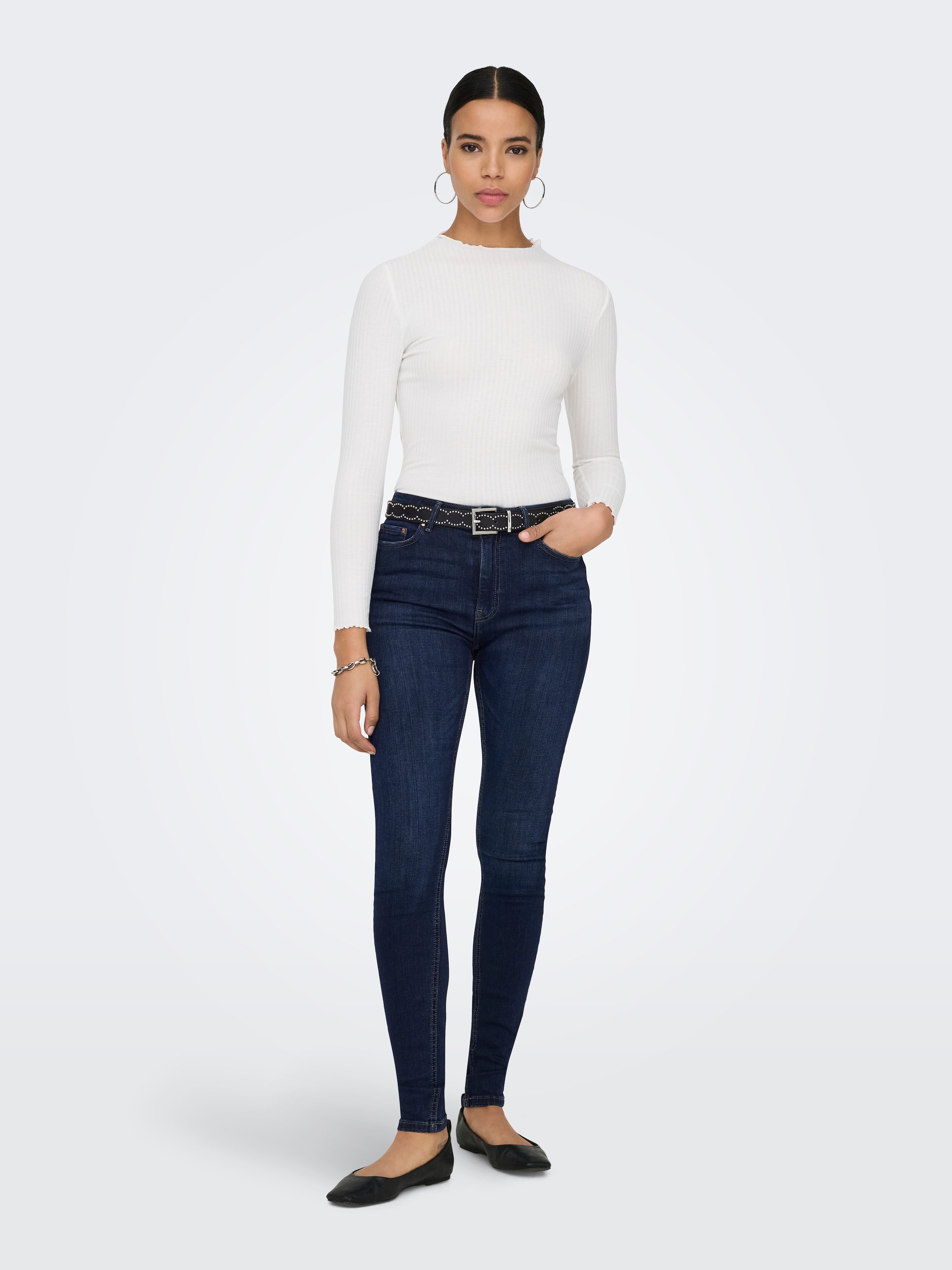 ONLY Skinny-fit-Jeans »ONLPAOLA HW SK DNM AZGZ878«