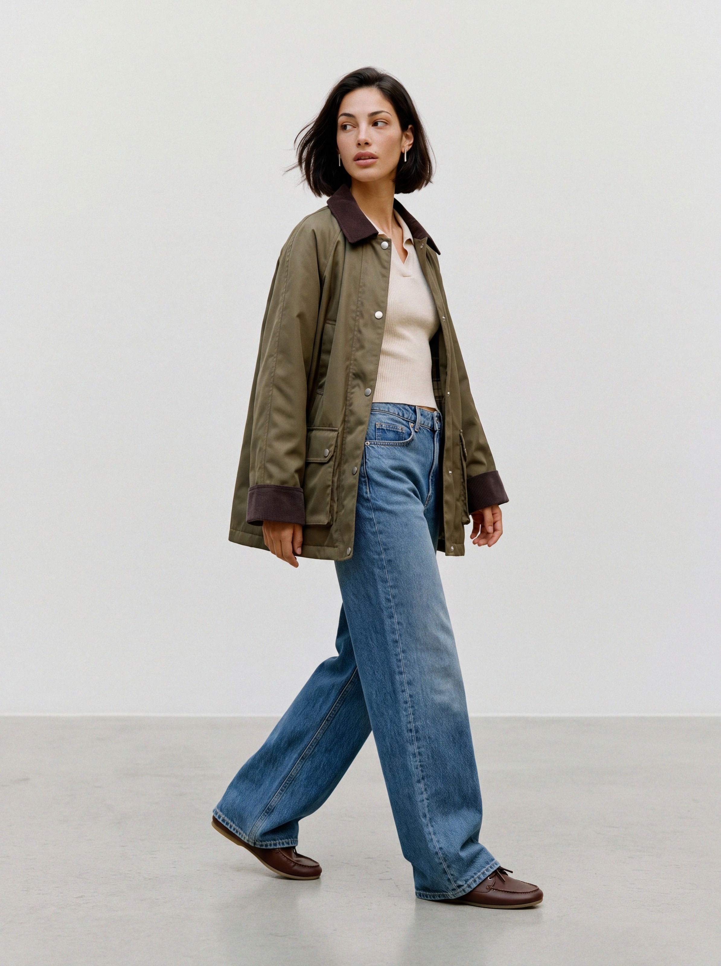 Vero Moda Veste longue »VMWALES JACKET NOOS« fibre synthétique