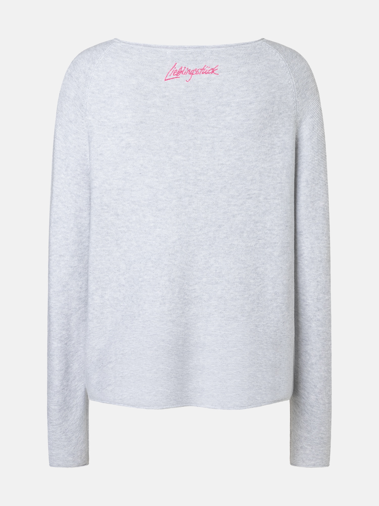 Lieblingsstück Rundhalspullover »BiancaEP« aus reiner Baumwolle, unifarbenes Design