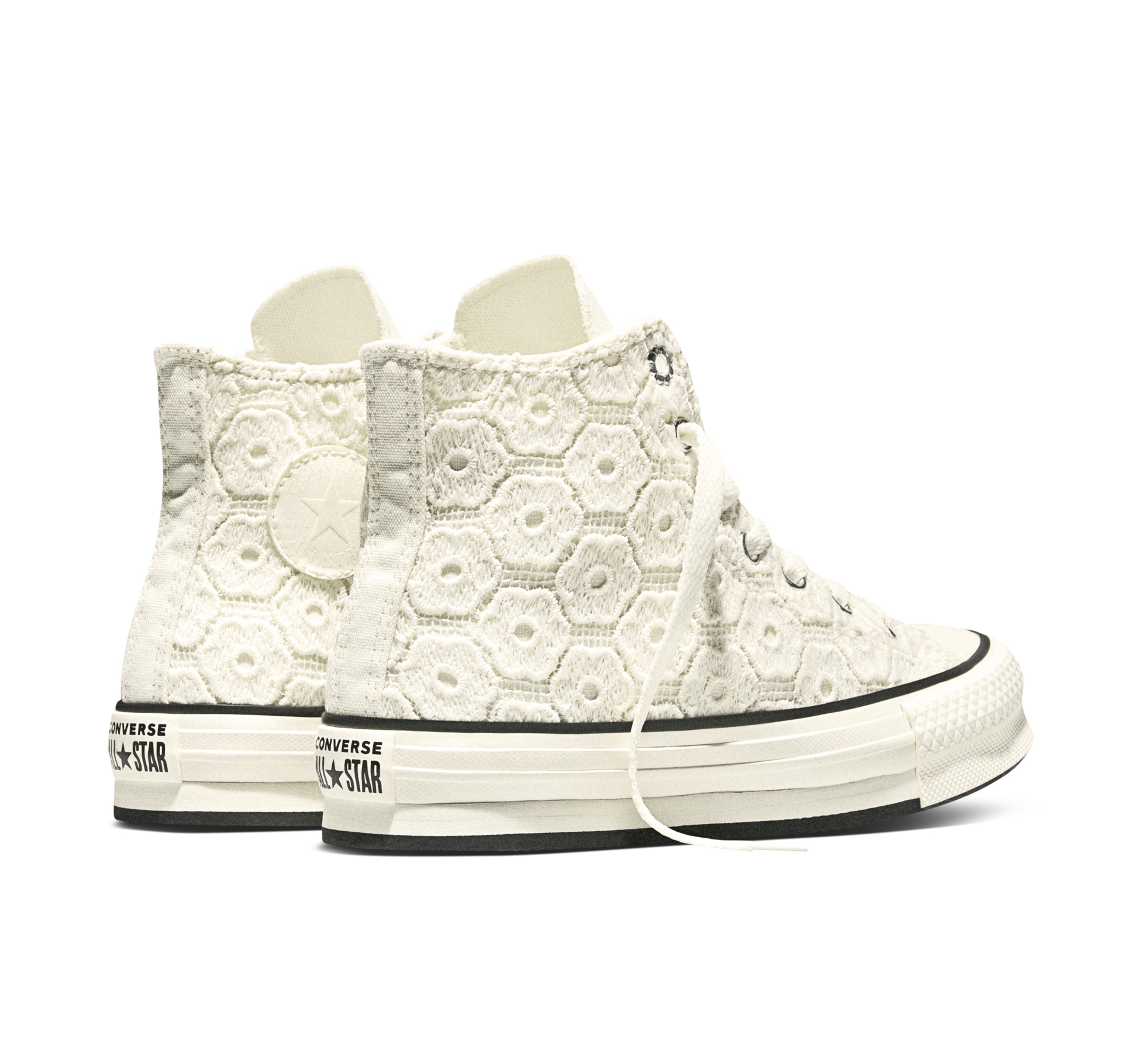 Converse Sneakers »CHUCK TAYLOR ALL STAR EVA LIFT PLATFORM FLORAL CROCHET«  pour le quotidien, style sportif, pour adolescents