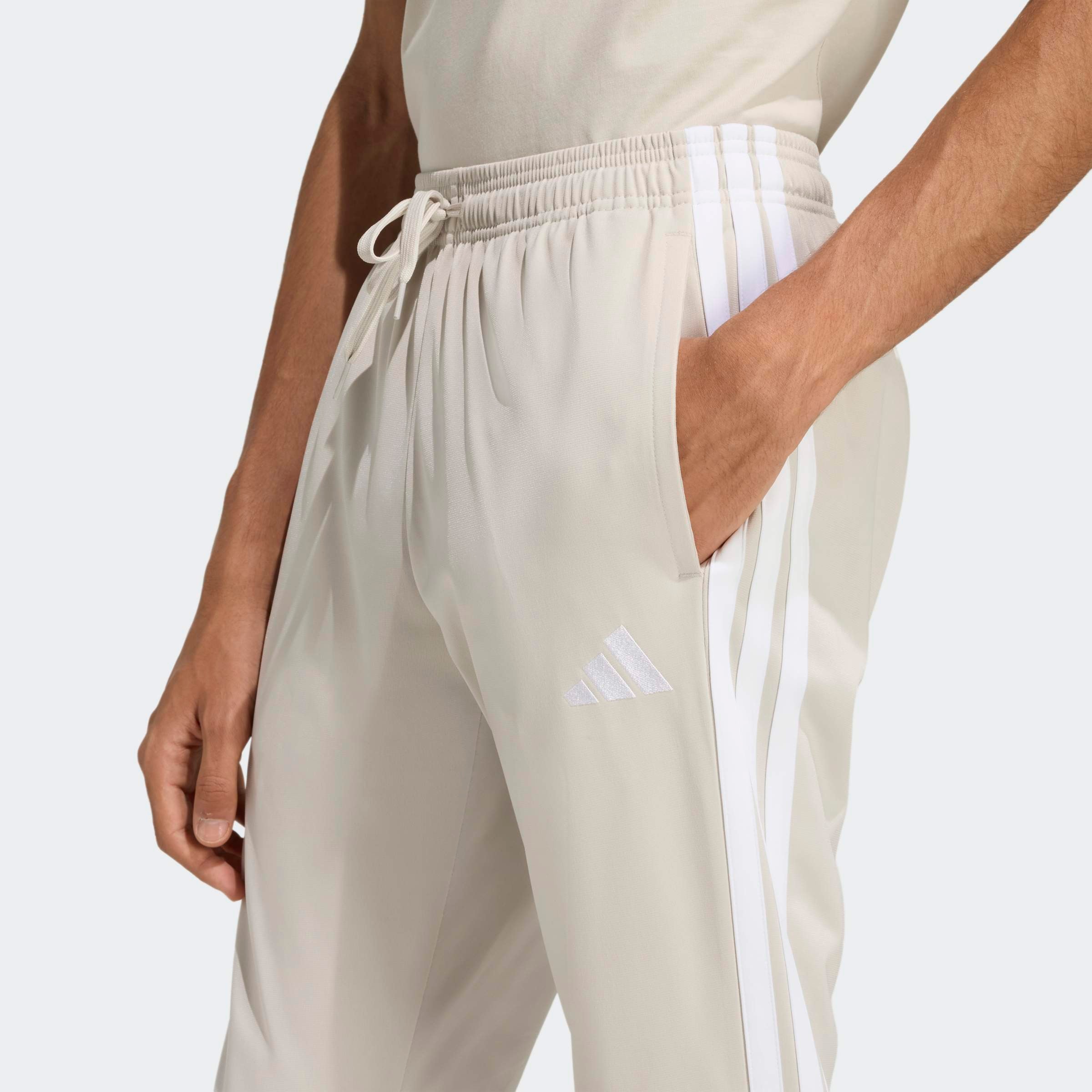 adidas Sportswear Pantalon de sport »3-STREIFEN TRICOT REGULAR TAPERED«