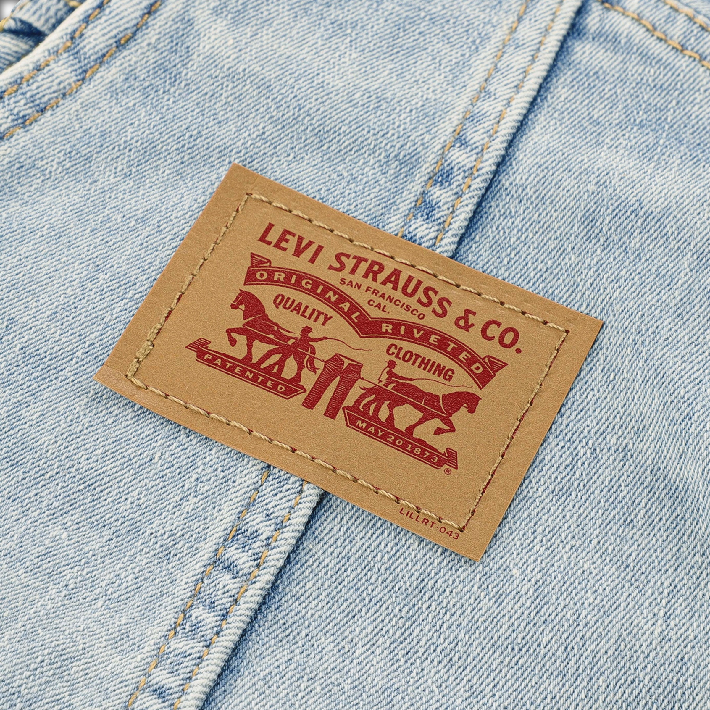 Levi's® Kids Jeanslatzhose »LVN DENIM OVERALL« wickelfreundliche Knopföffnung, Regular Fit