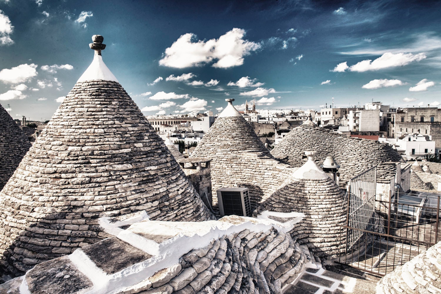 queence Acrylglasbild »Ellos« Himmel | Italien | Landschaft | Stadt 1 Stk. tlg. Fine Art-Print in Galeriequalität