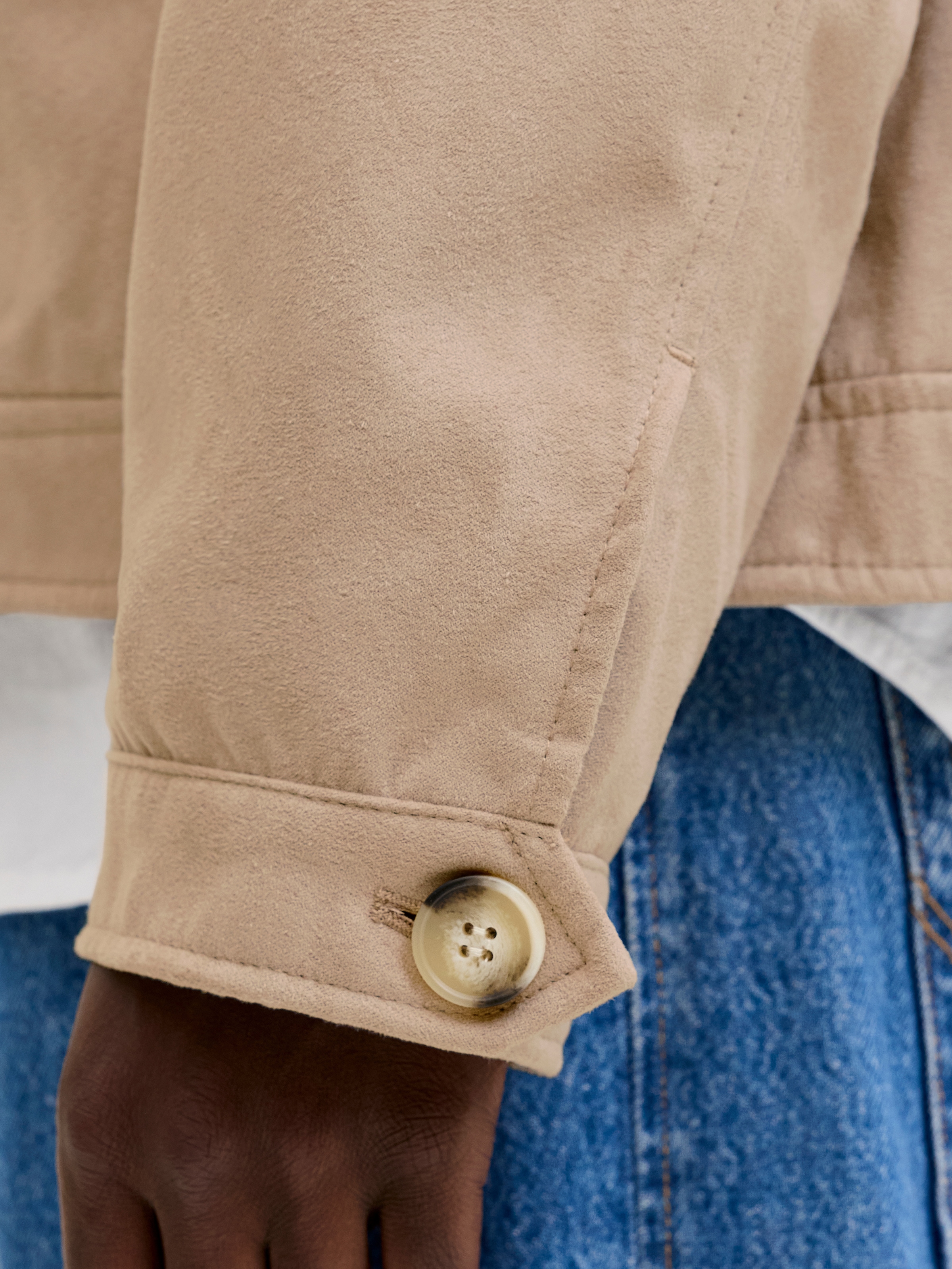 Jack & Jones Veste chemise »JJECASABLANCA SHACKET SN« mit auffälliger Knopfleiste
