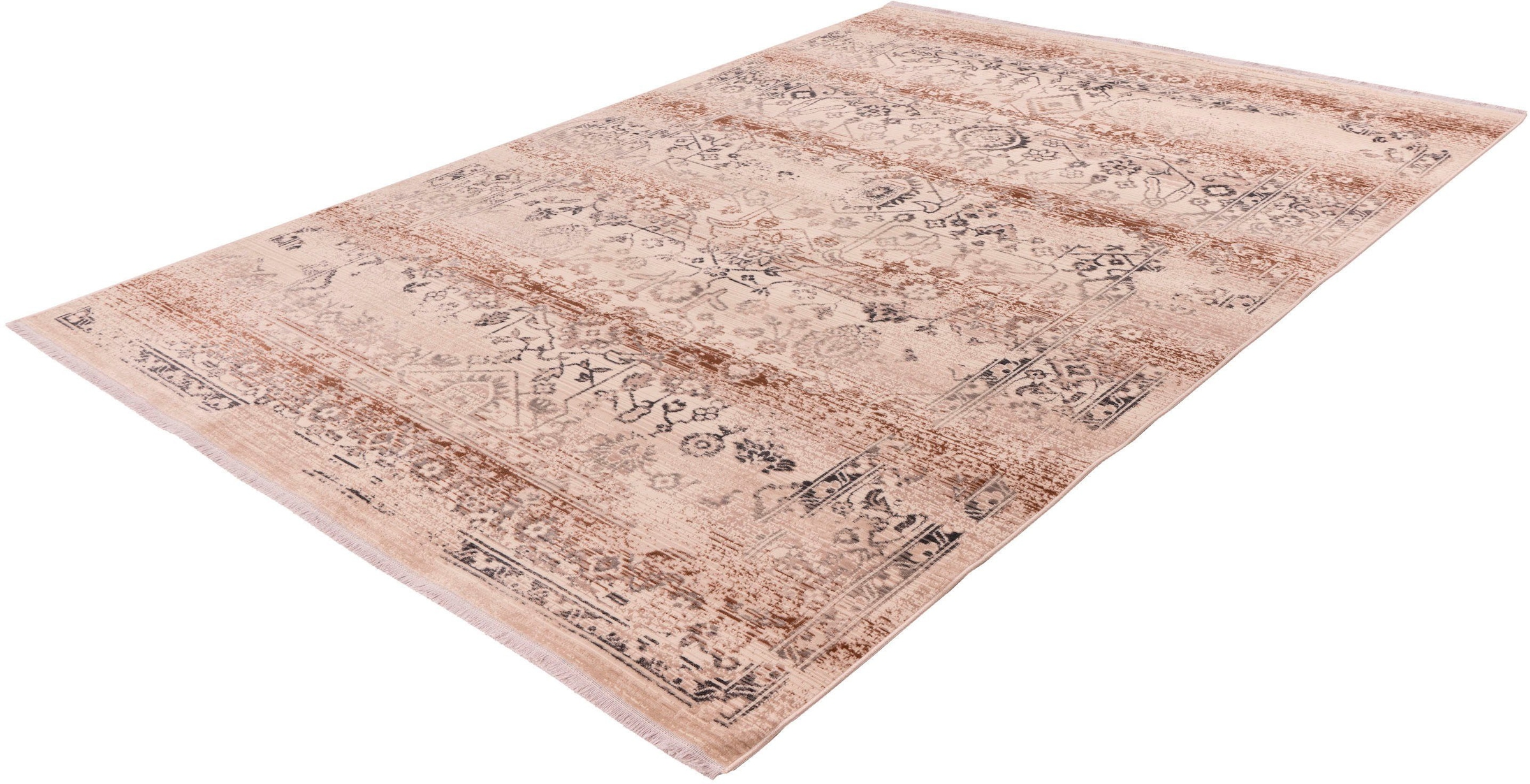 my home Tapis »Lisa« Rectangulaire 5 mm Höhe Vintage, Wohnzimmer