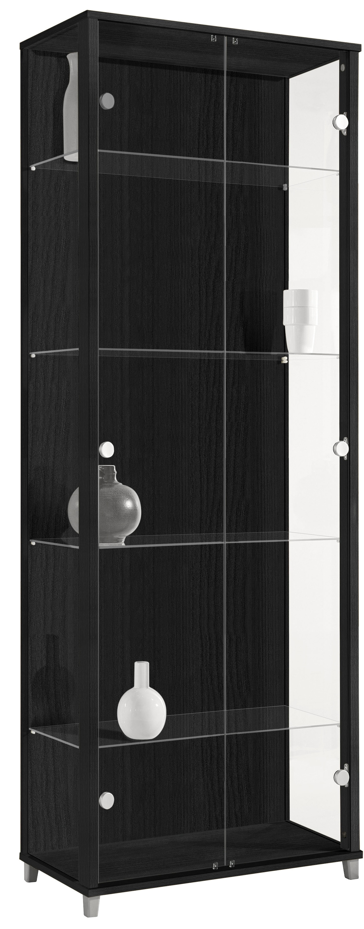 fif möbel Vitrine »OPTIMA« Standvitrine, Vitrinenschrank, Glasvitrine, Sammlervitrine