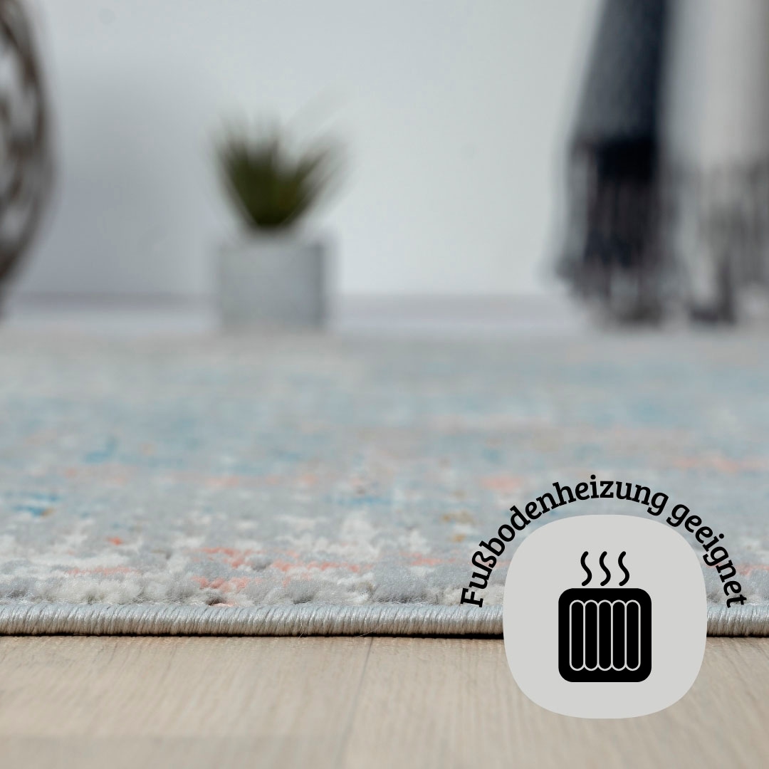 GOODproduct Tapis »Jaxyn« Rectangulaire 8 mm Höhe Kurzflor, modernes Design, pflegeleicht, Wohnzimmer