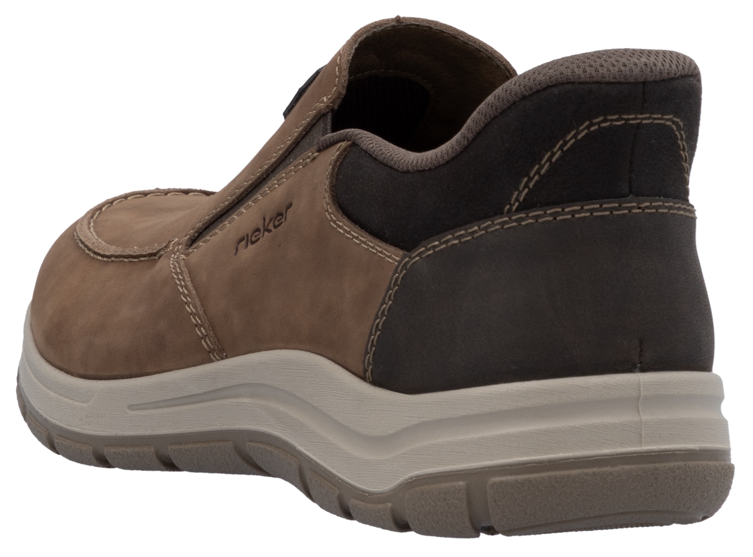 Rieker Slip-On Sneaker  , Slipper, Freizeitschuh, Halbschuh mit Gummizug und Soft Einlegesohle