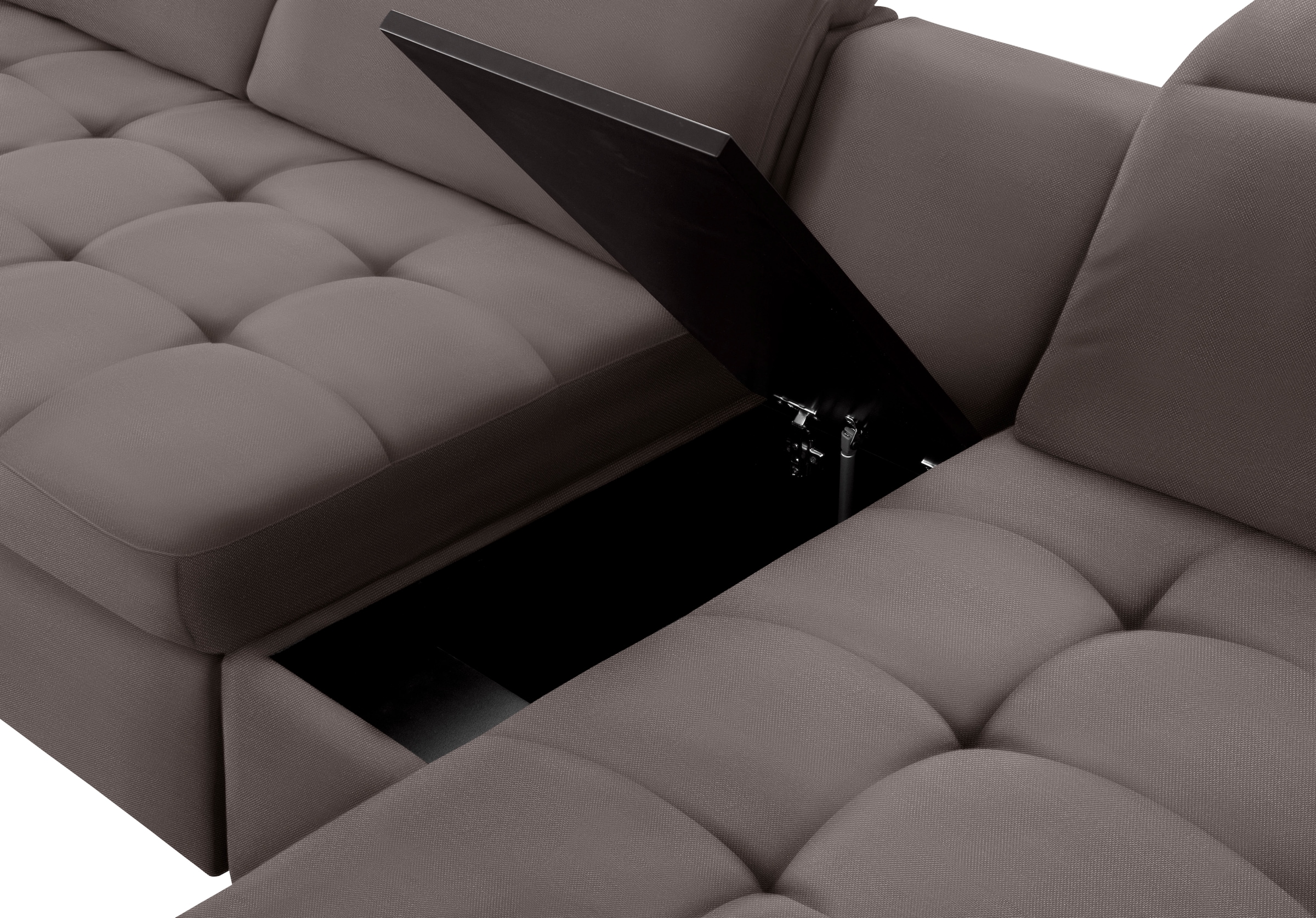 sit&more Paysage de salon »Stardust U-Form« inklusive Kopfteilverstellung, Armlehnenfunktion und Tischelement