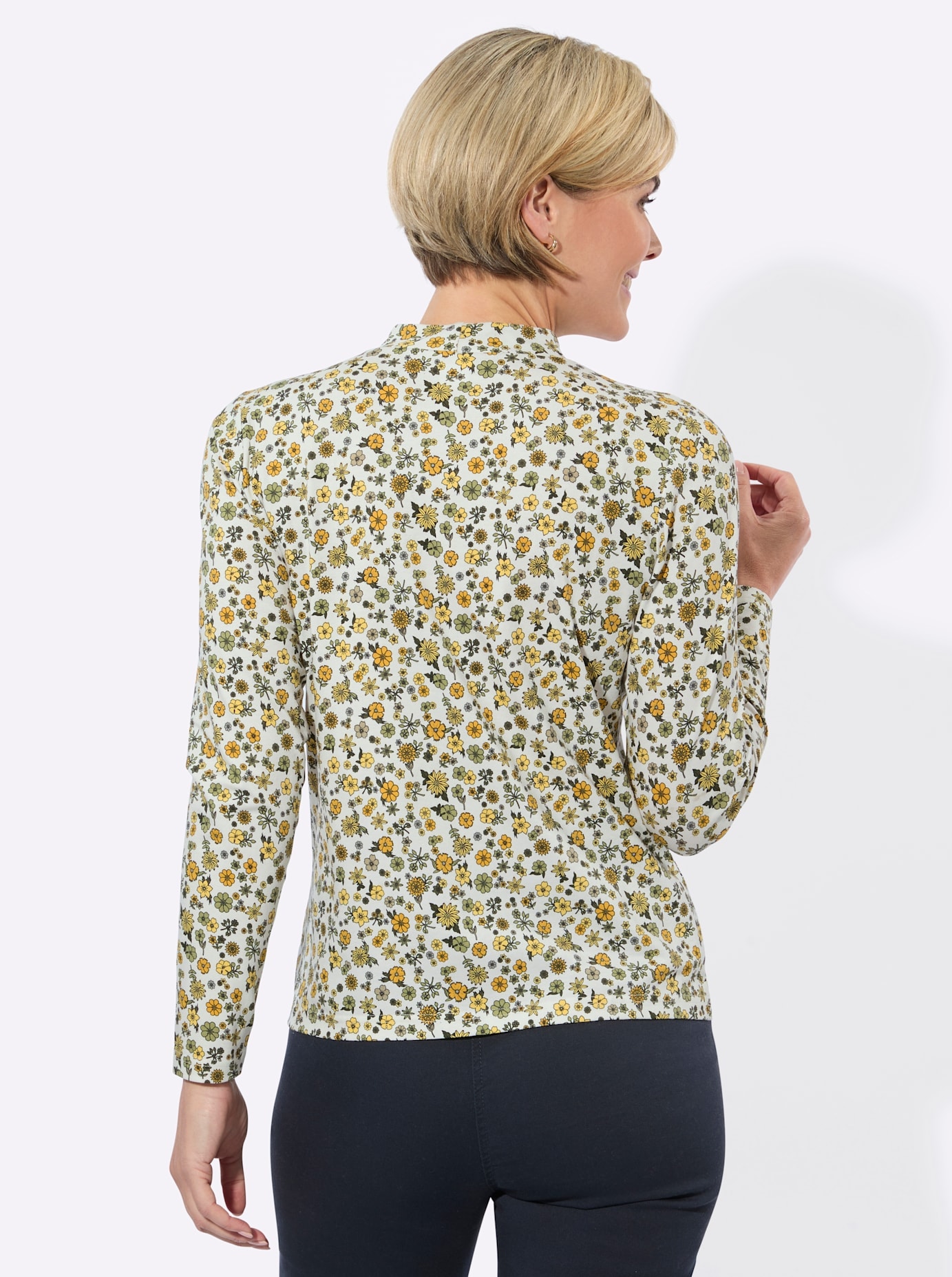 Classic Basics T-shirt à col montant »Stehkragen-Shirt« 1