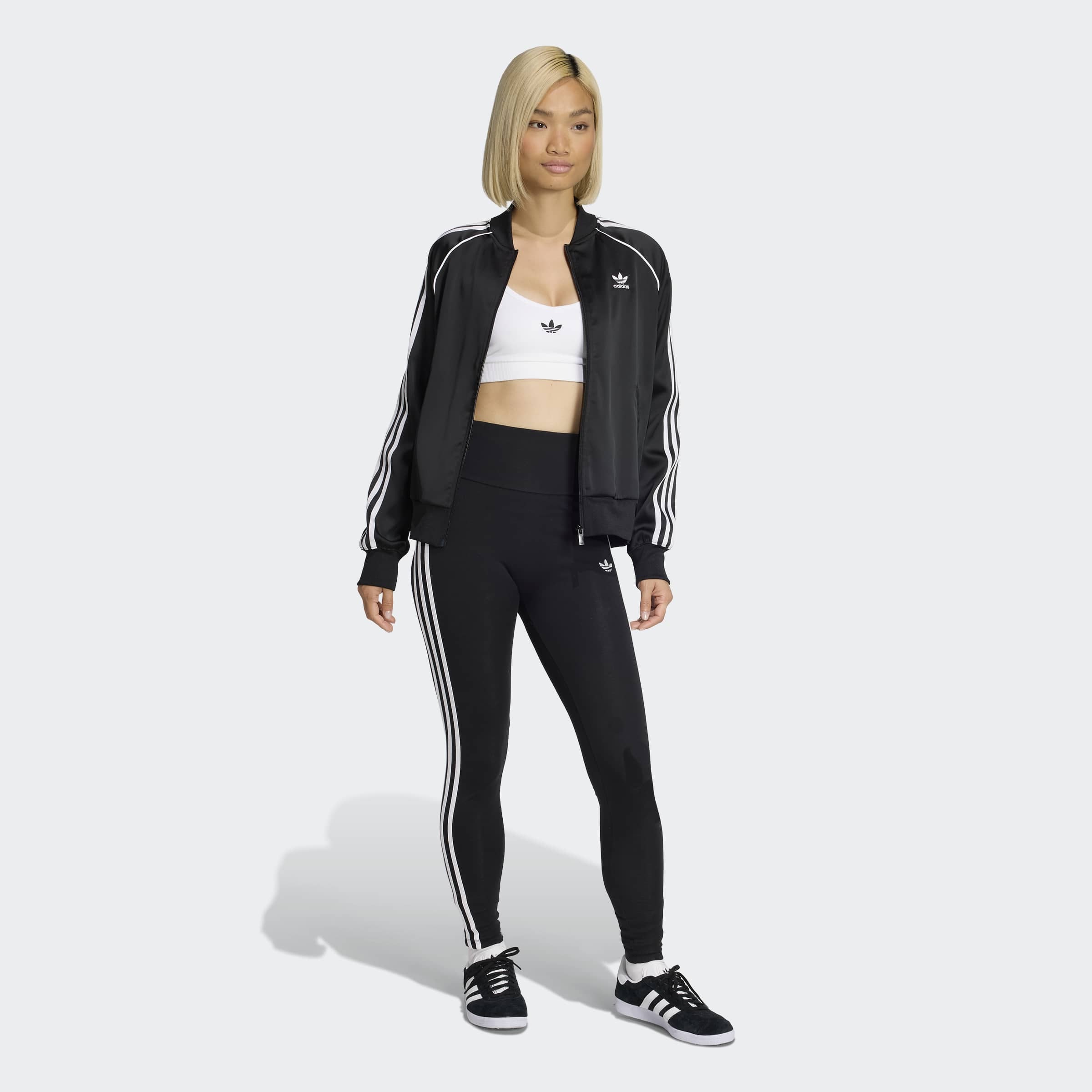 adidas Originals Leggings »3-STREIFEN«  sportlicher Stil, für vielseitige Aktivitäten, aus Single Jersey