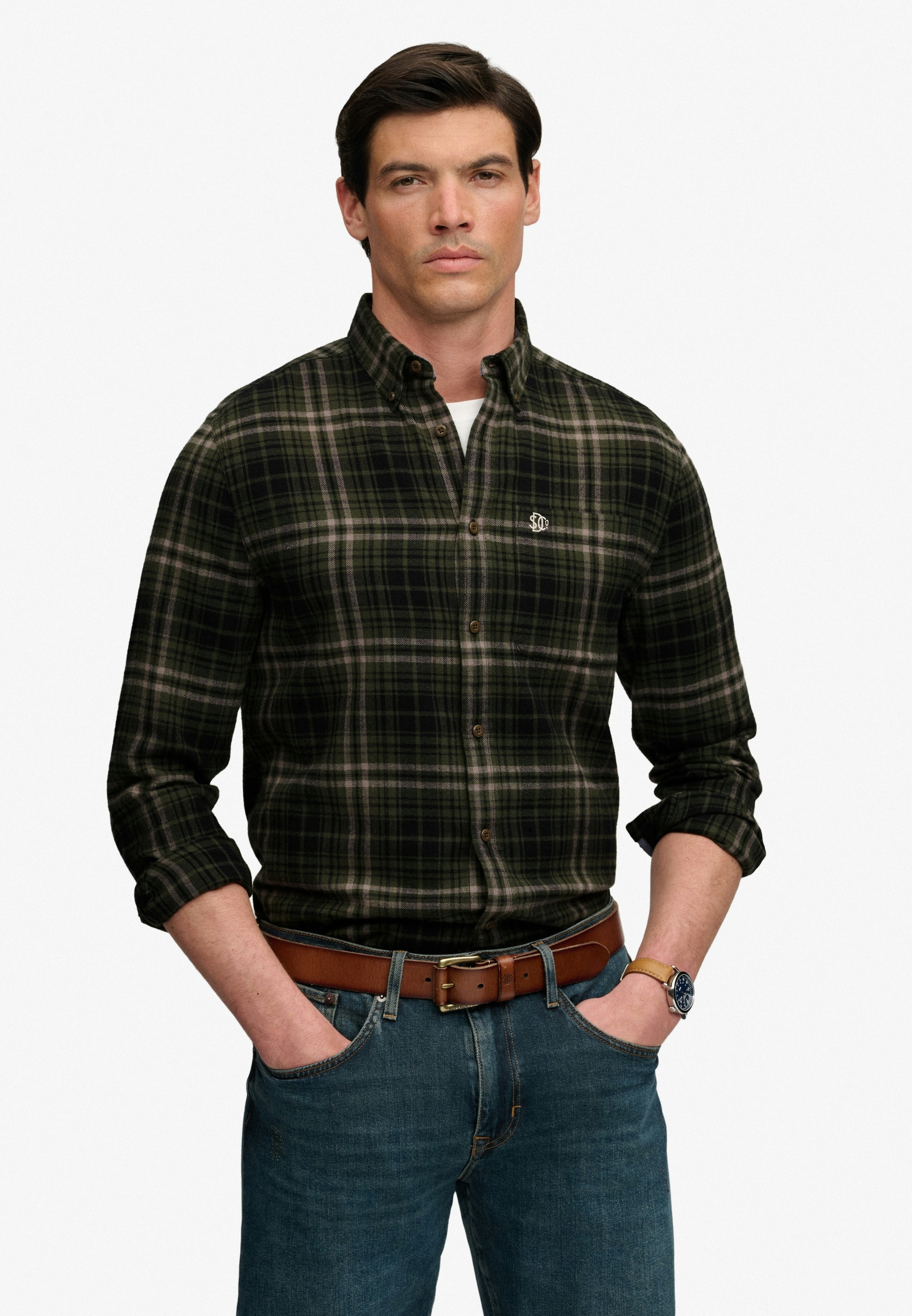 Superdry Langarmhemd »L/S COTTON LUMBERJACK SHIRT« Baumwolle, regular fit