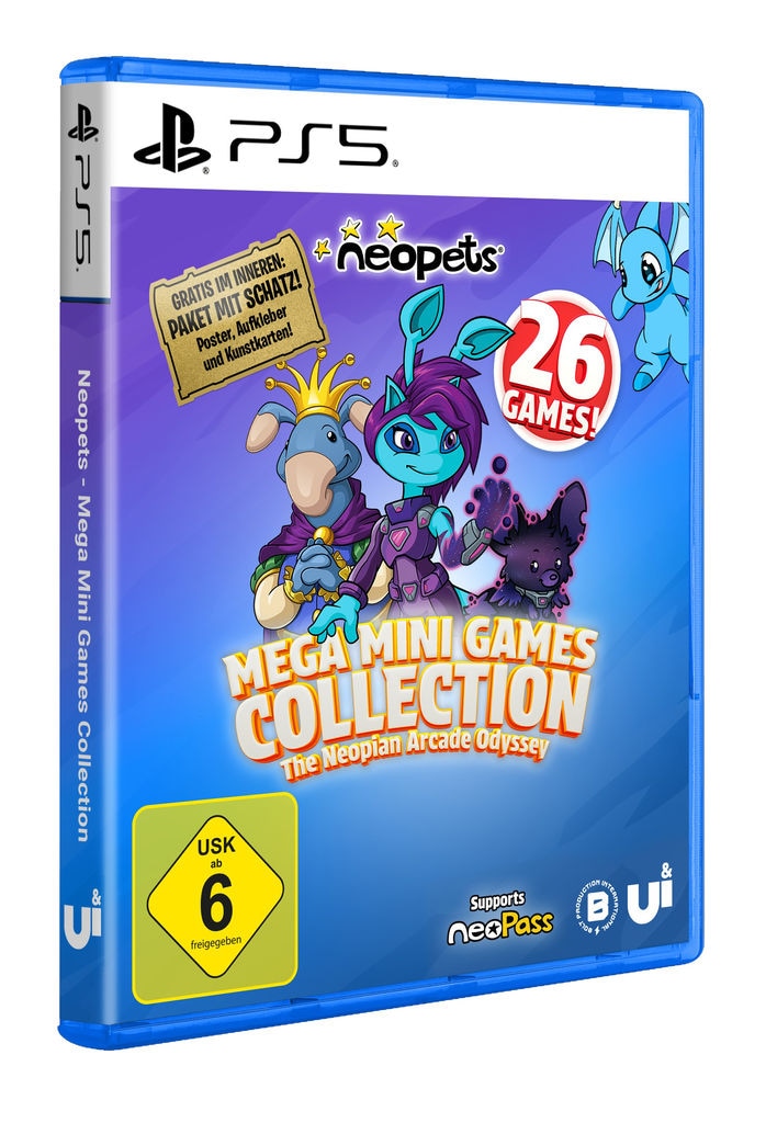 U&I Entertainment Logiciel de jeu »Neopets - Mega Mini Games Collection D1 Edition« PlayStation 5