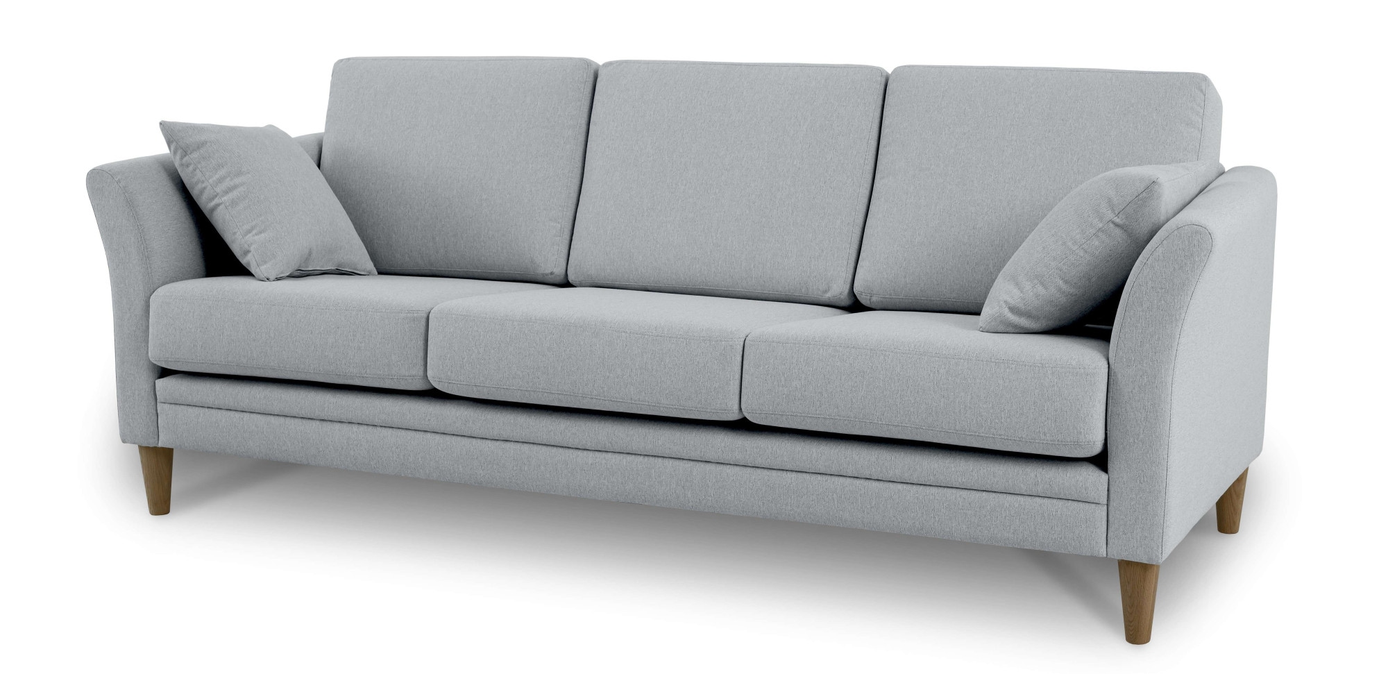 Home affaire 3-Sitzer »Arellano, Breite 217 cm« klassisches Design, 2 Zierkissen inklusive, Webstoff fein
