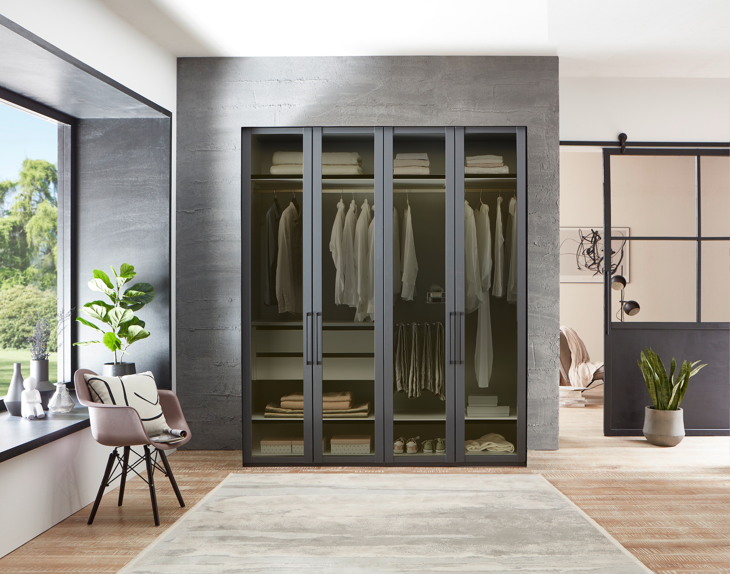 WIEMANN Kleiderschrank »Split« inkl. Türendämpfung