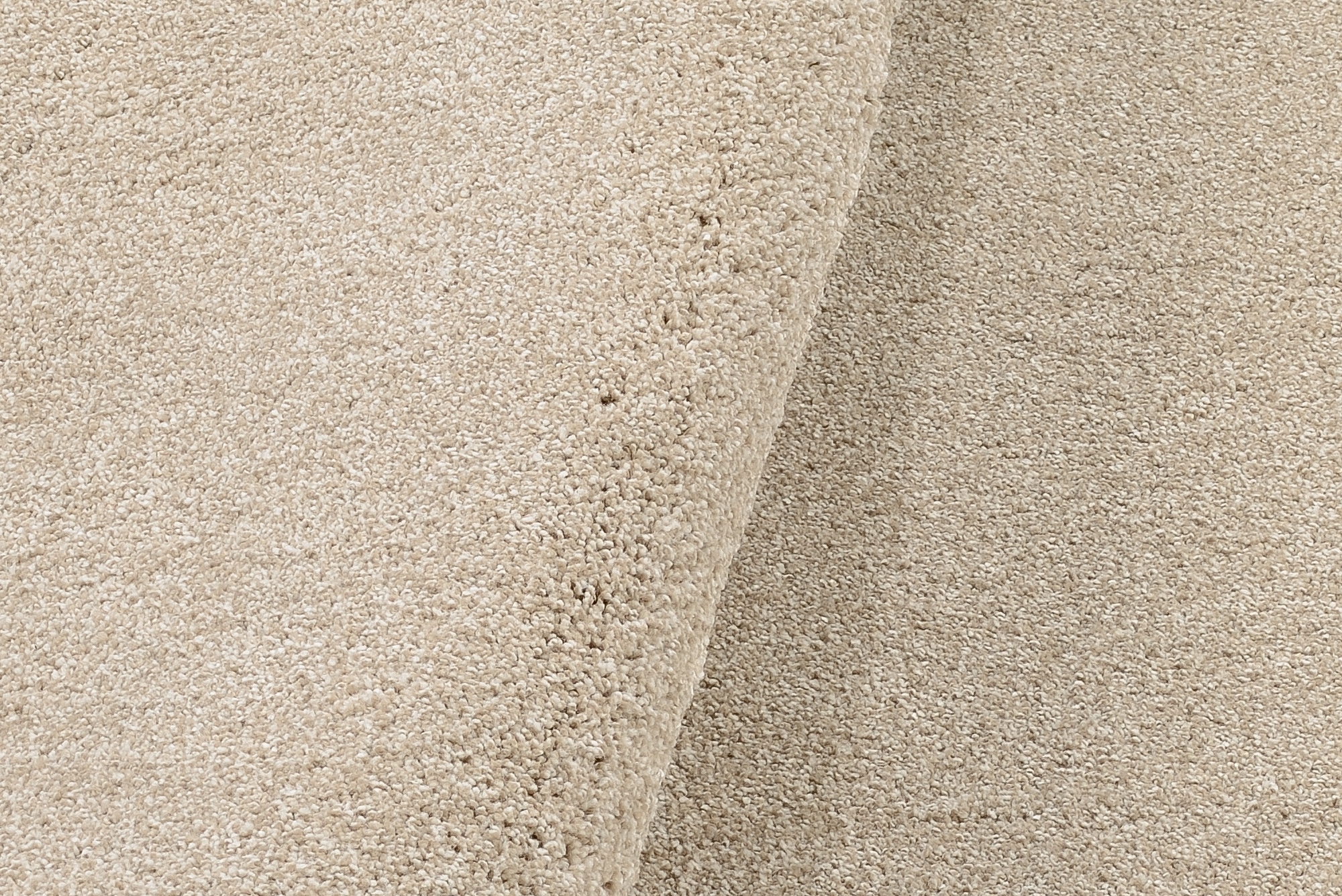 OCI DIE TEPPICHMARKE Teppich »NEW VILLA MELANGE , auch als Läufer und in Rund« rund 20 mm Höhe dichter Shaggy, melierte uni Farben, robuster Hochflor, Wohnzimmer