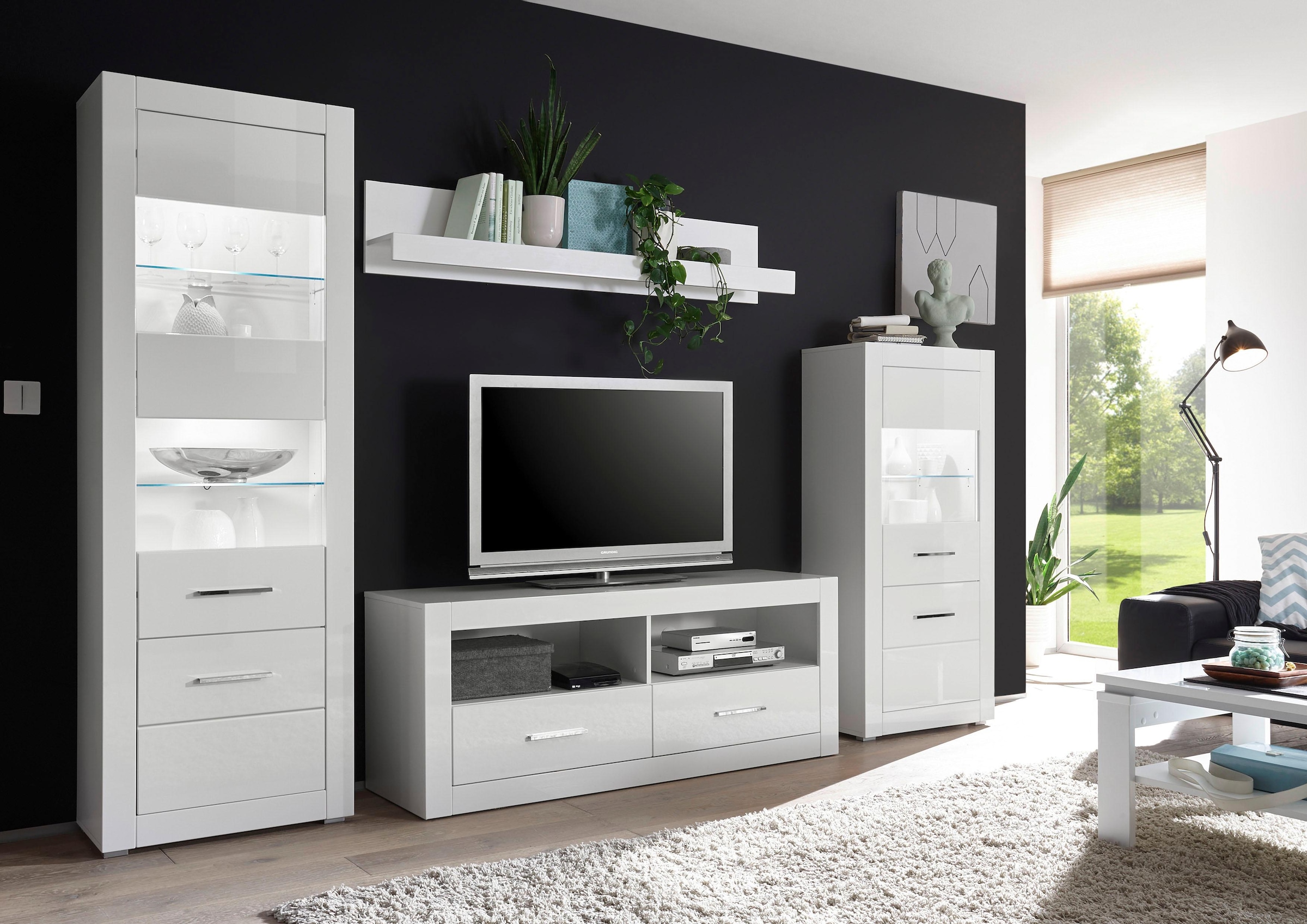 Home affaire Meuble mural »BIANCO« Set, 4 cuis tlg.