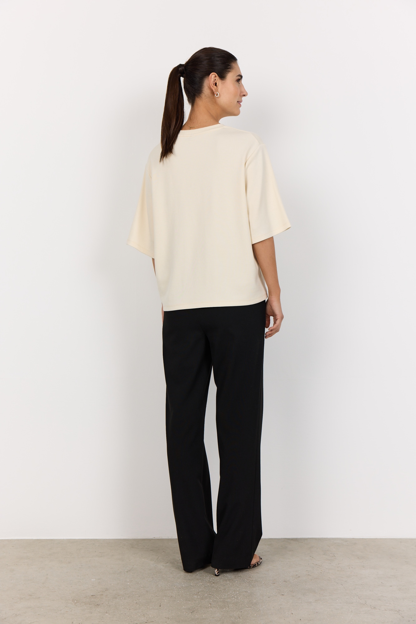 soyaconcept Rundhalsshirt »SC-BANU 231« aus Viskosemischung mit Modal, Polyester und Elasthan, pflegeleicht