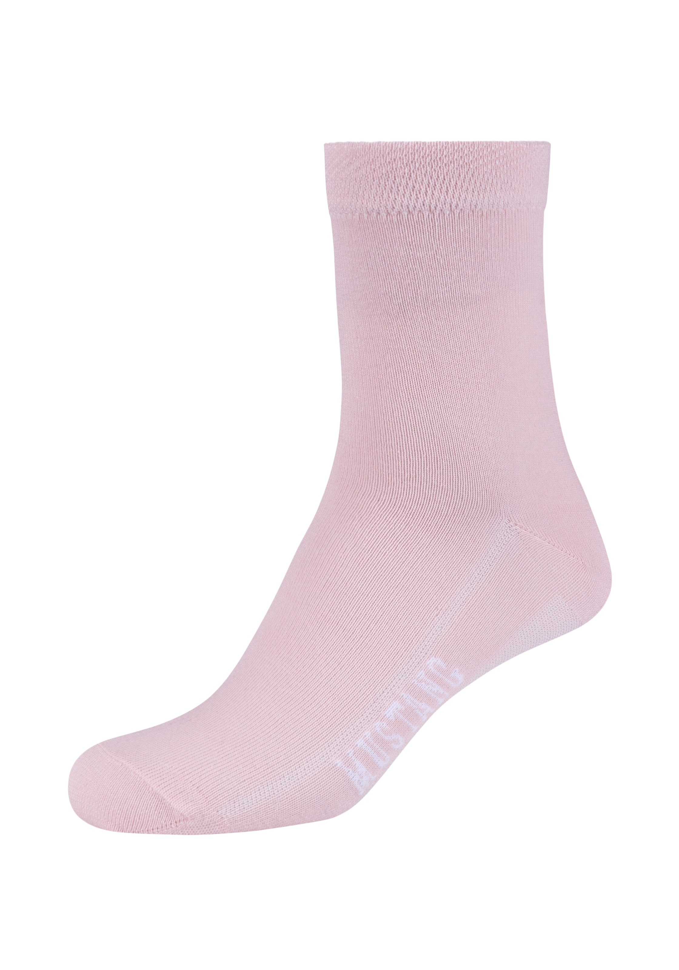 MUSTANG Socken 6 Paar tlg. mit verstärktem Fersen- und Zehenbereich