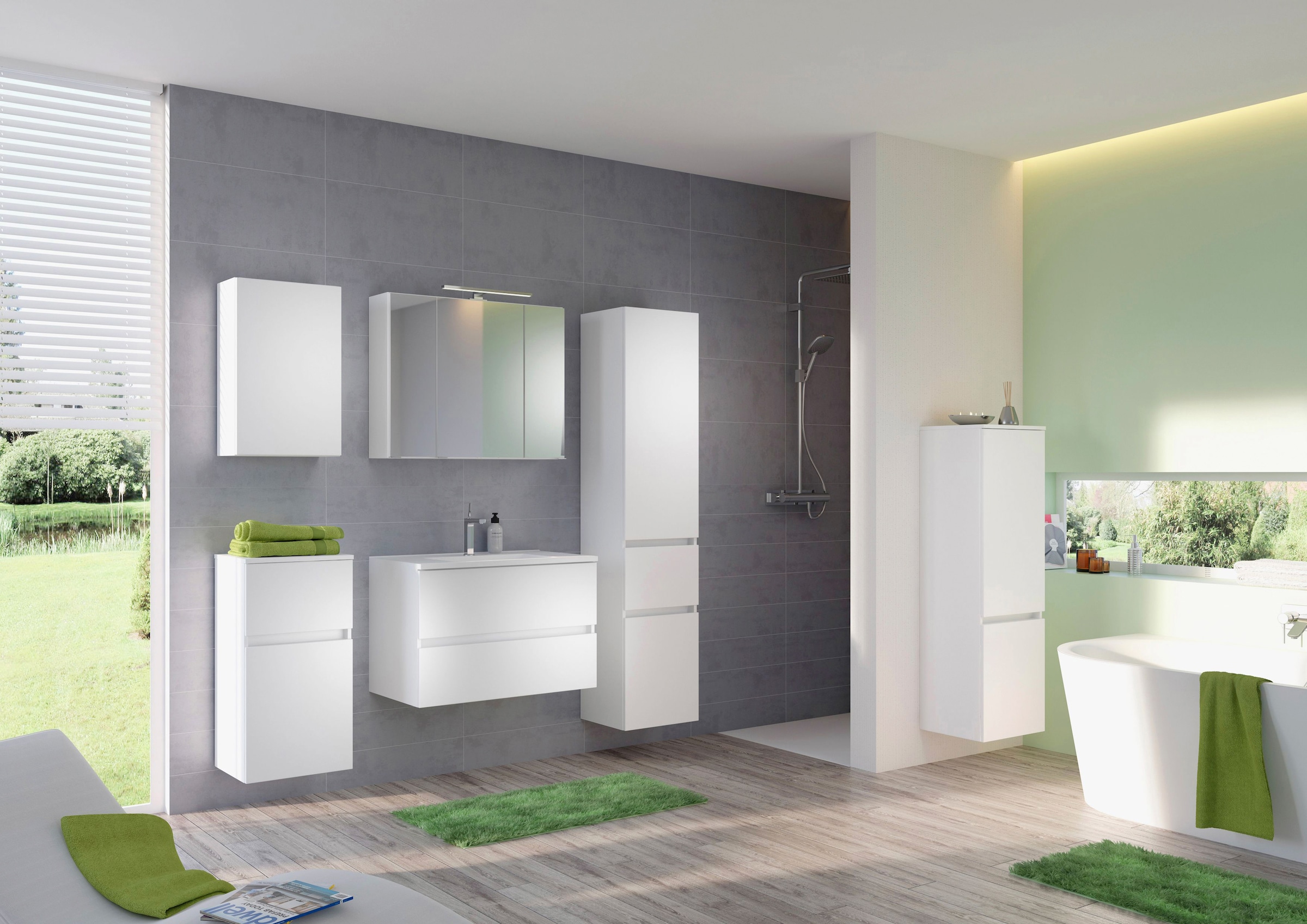 welltime Waschtisch »Baabe« Breite 80 cm