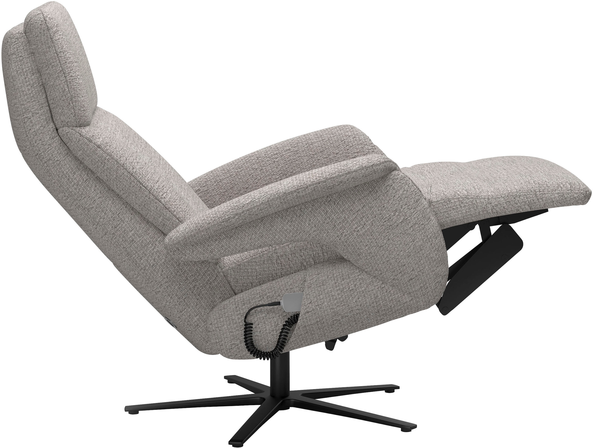 sit&more TV-Sessel »Triple Seven mit Kopfteilver, Drehfunktion, Herz-Waage & Relaxfunktion« Ergonomie XL: elektr. Fussstütze & Rückenlehne, Akku