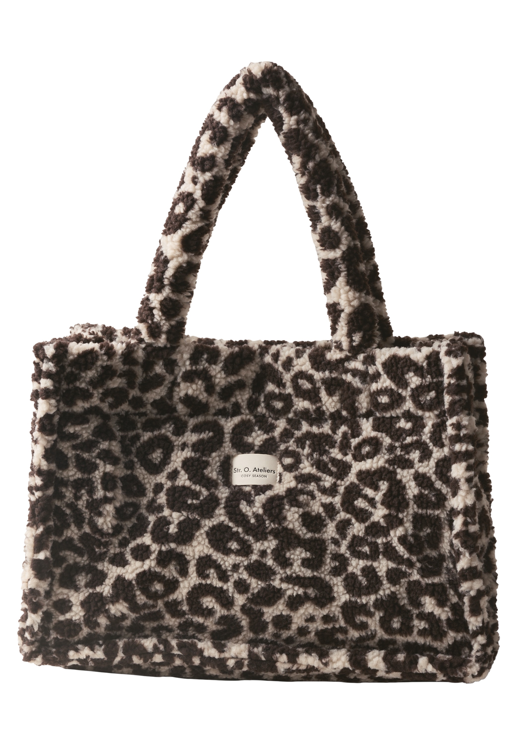 STREET ONE Sac à bandoulière im Teddy-Look und mit Leo-Muster