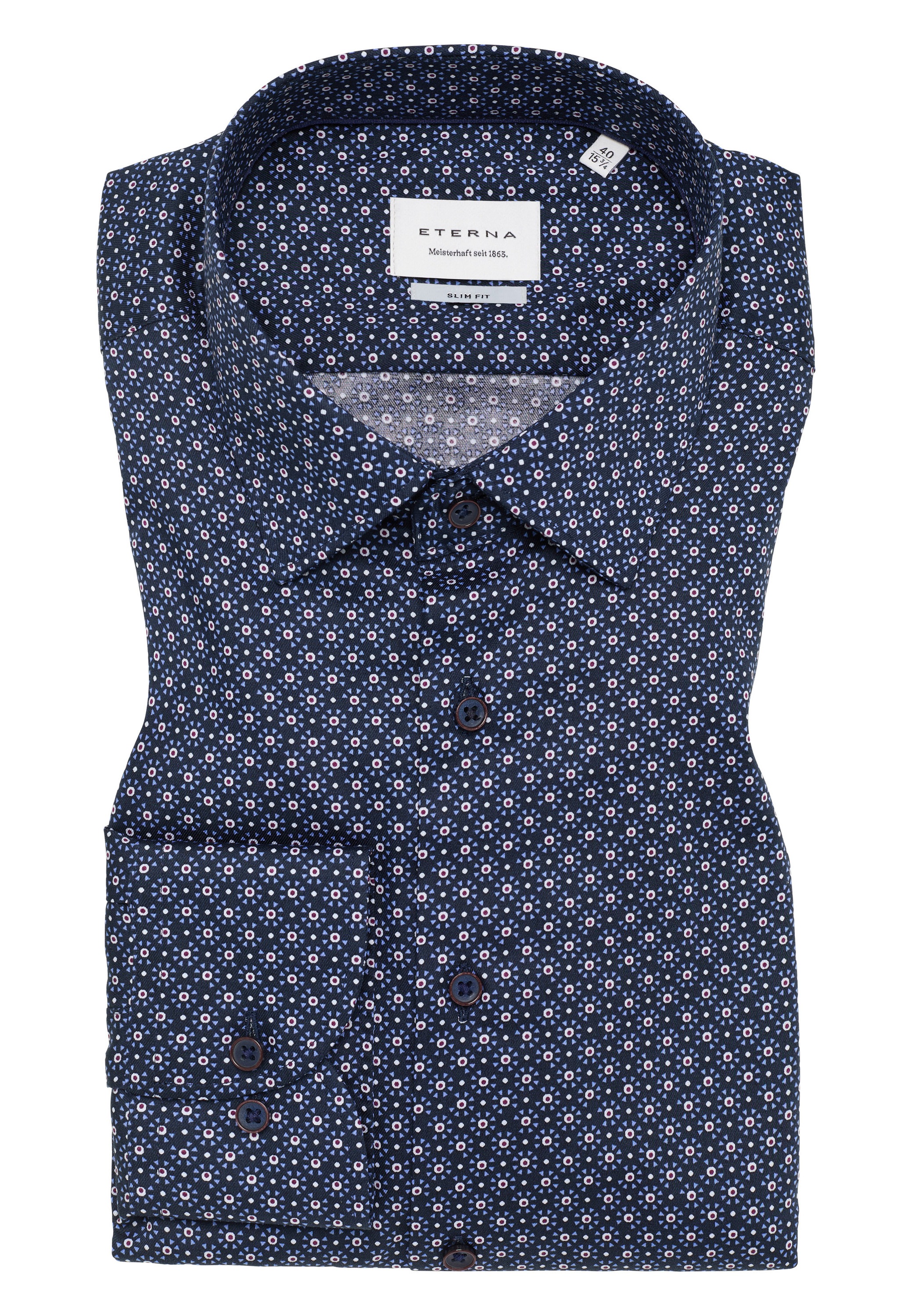 Eterna Chemise à manches longues »SLIM FIT« NON IRON (bügelfrei)