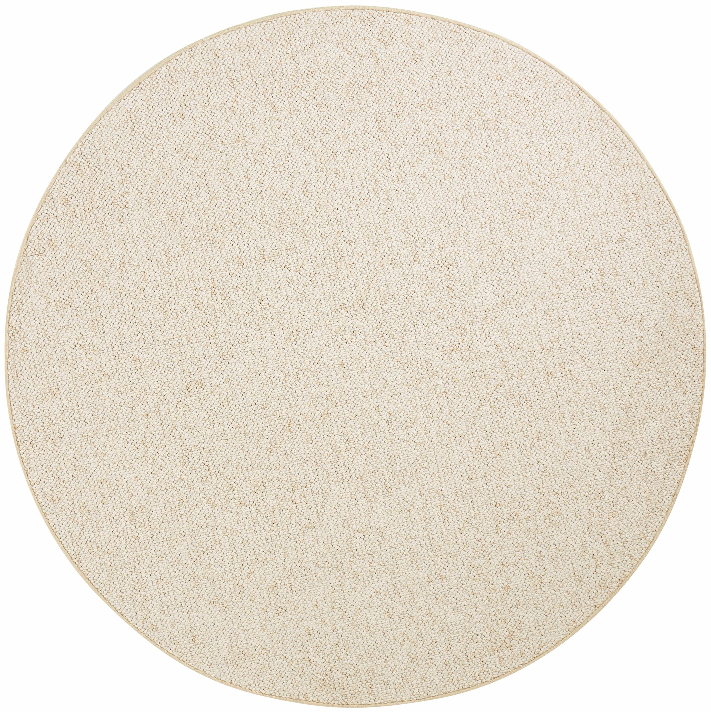 HANSE Home Tapis »Wolly 2« Rond 12 mm Höhe Flachgewebe, Skandi, Woll-Optik, Esszimmer, Wohnzimmer, Flur