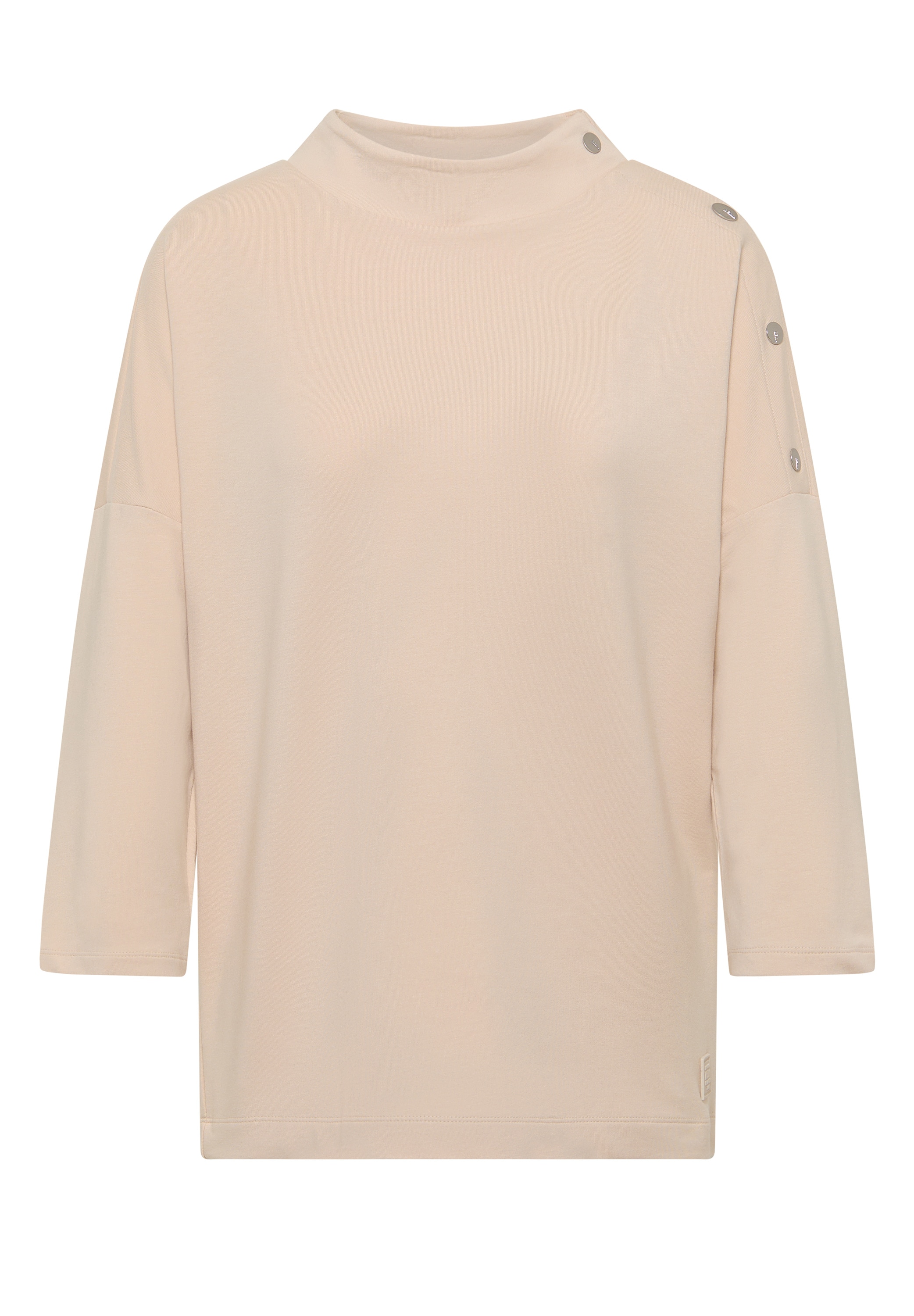 Cecil 3/4-Arm-Shirt , mit Knopfdetail
