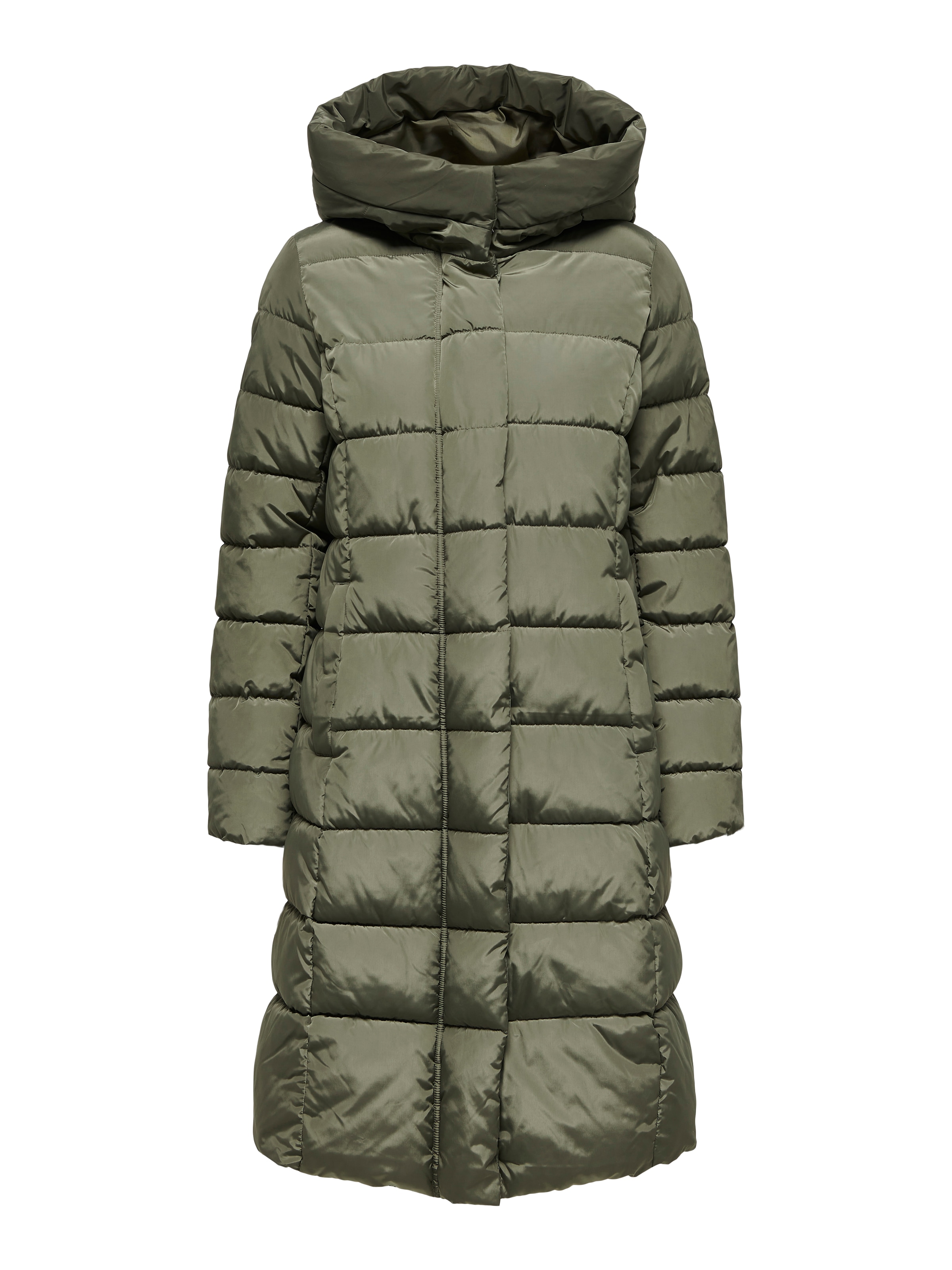 ONLY Manteau matelassé »ONLTINA – Puffermantel mit Premium-Füllung und verdecktem Zipper« coupe régulière, décontracté, matelassé, fibre synthétique, col montant