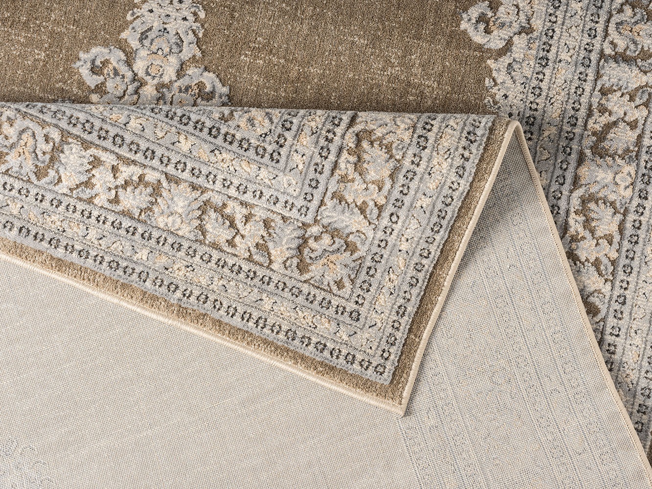 GOODproduct Tapis »Banli, Vintage-Look, Orient-Optik« Rectangulaire 9 mm Höhe dezenter Glanz, Schrumpf-Garn-Effekt, Wohnzimmer, Schlafzimmer