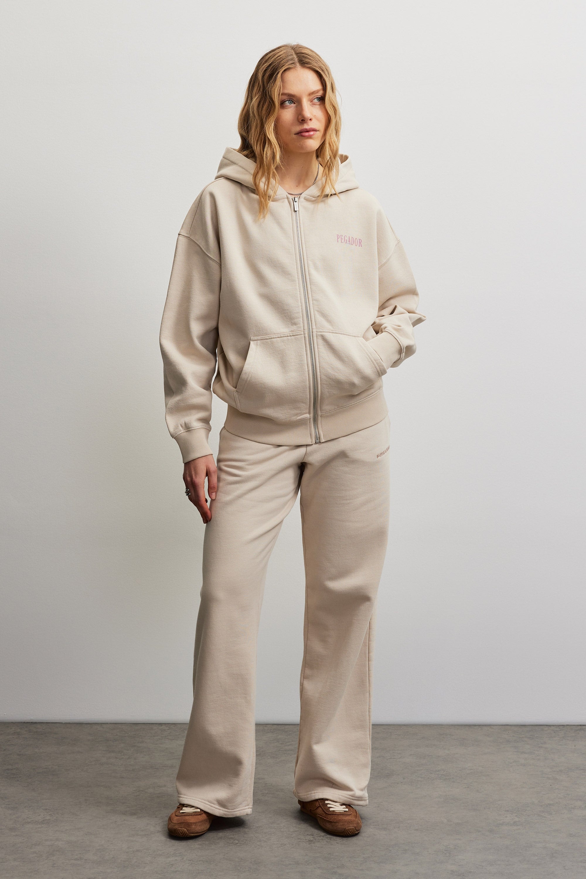 PEGADOR Veste sweat »OLARGUES OVERSIZED SWEATJACKET«