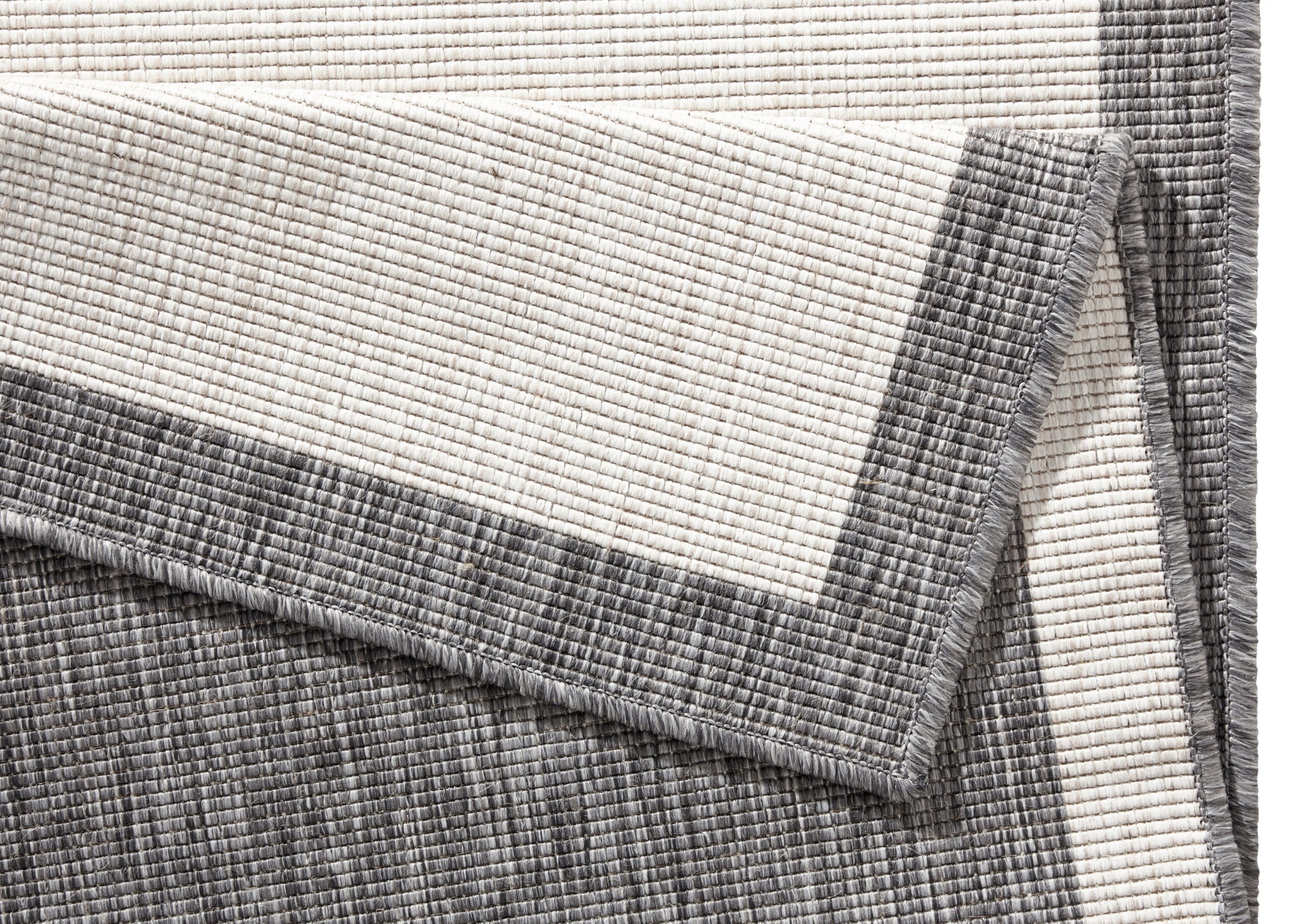 HANSE Home Tapis »Panama Wendeteppich« Rectangulaire 5 mm Höhe In-& Outdoor, Wetterfest, Balkon, Läufer, Wohnzimmer, Wasserfest