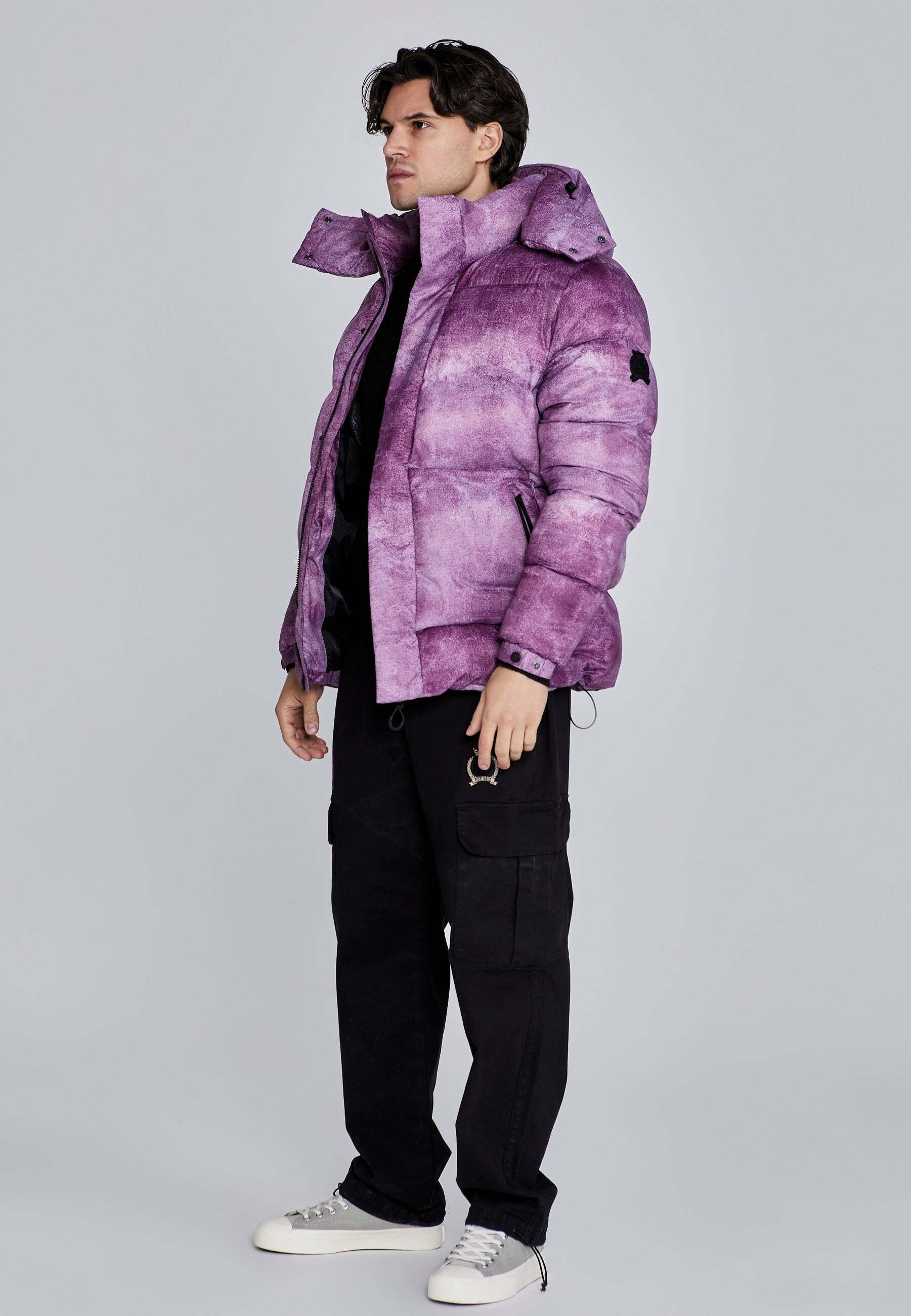 Siksilk Veste d'hiver »Siksilk Winterjacke Puffer Jacket«