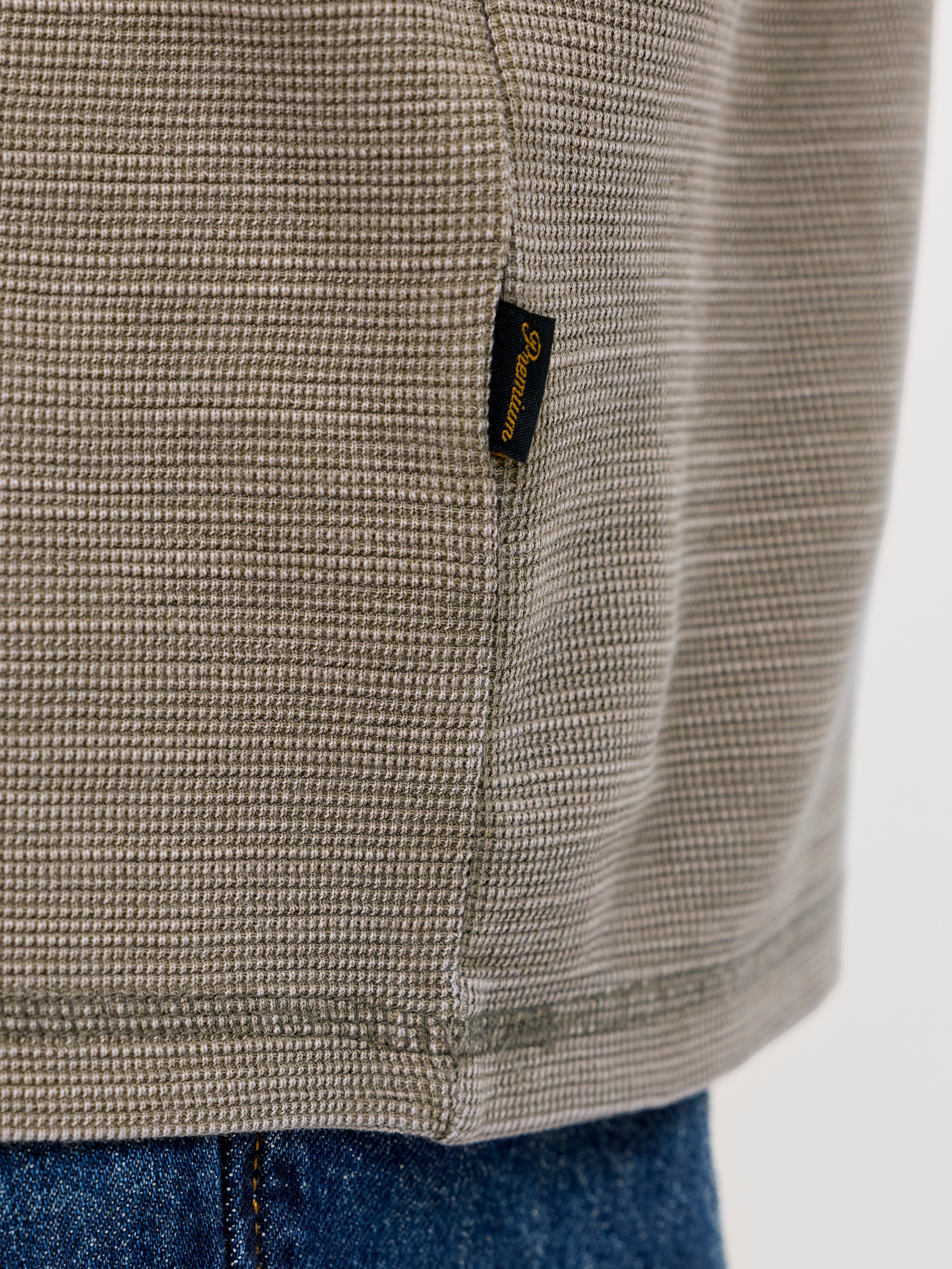 Jack & Jones PlusSize Langarmshirt »JPRBLUAARON LS HENLEY TEE PLS« Baumwollmischung, regular fit