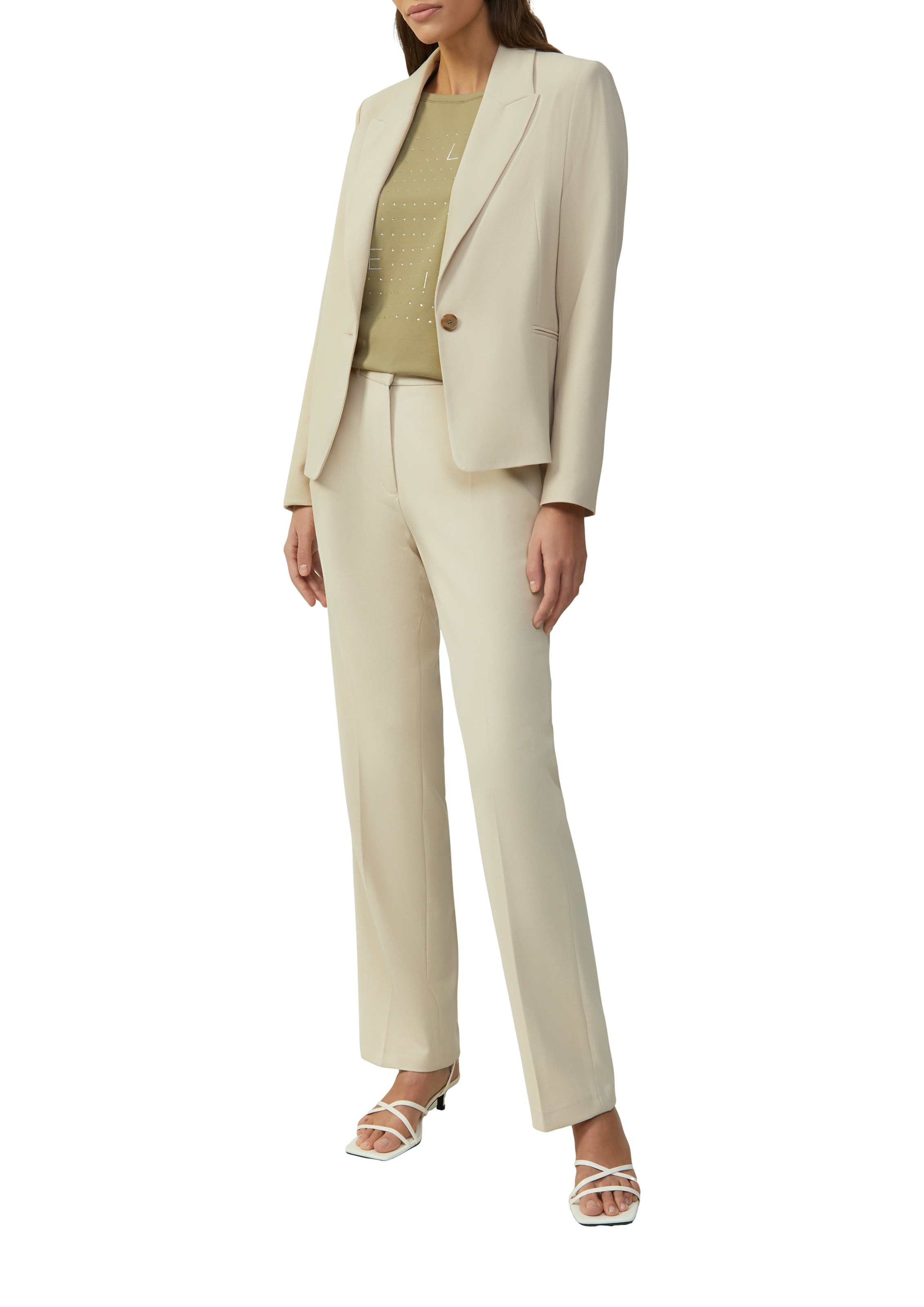 s.Oliver BLACK LABEL Pantalon en tissu  Sommerhose