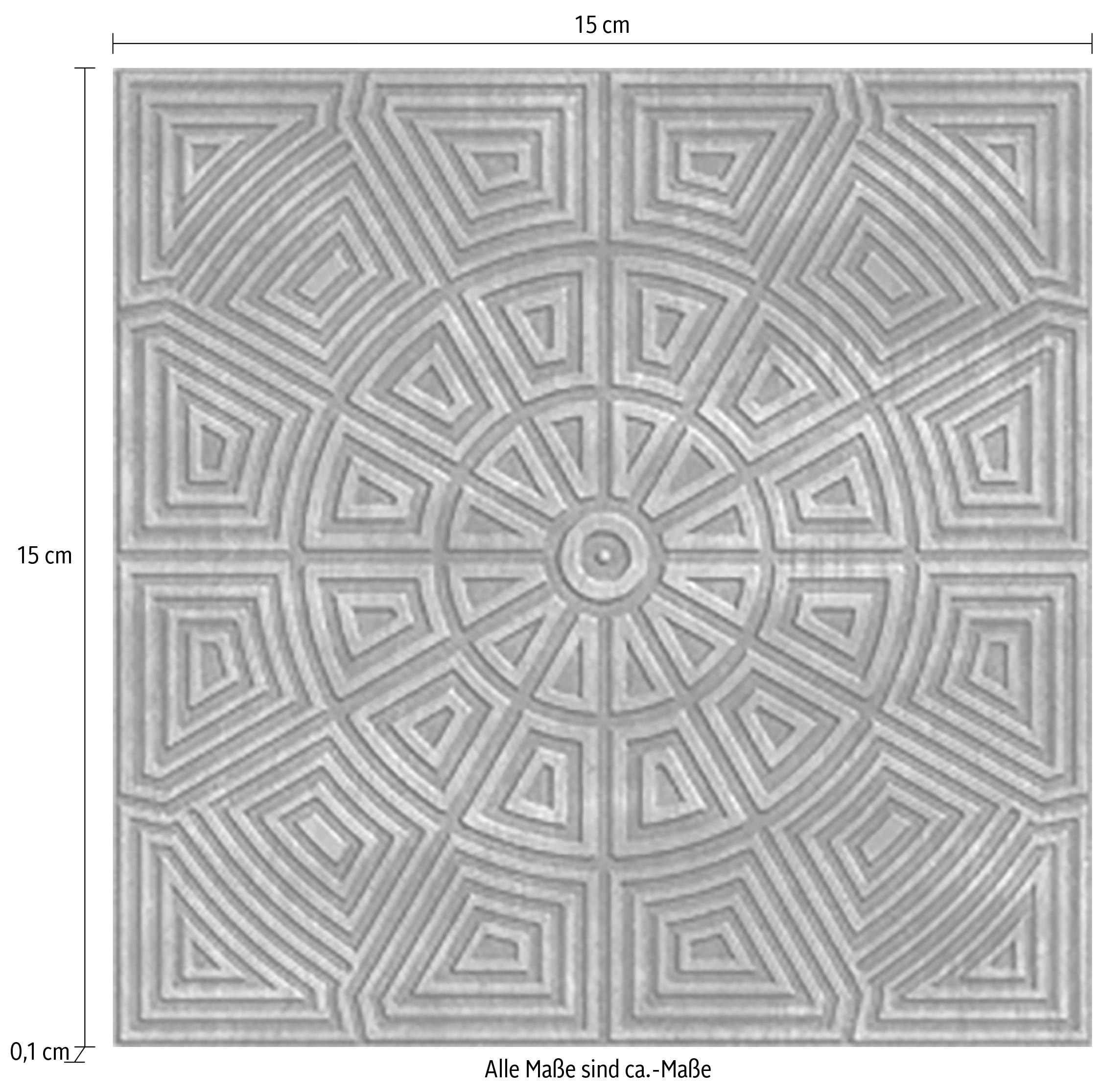 queence Fliesenaufkleber »Muster« Stickerfliesen, selbstklebend, Sticker, 12er Set