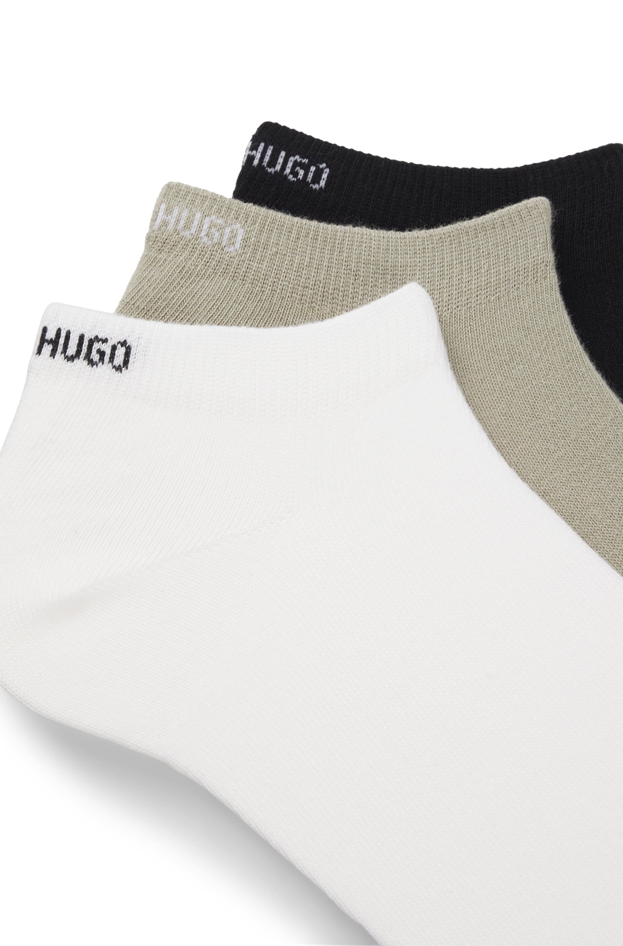 HUGO Underwear Chaussettes de loisirs »6P AS UNI CC 1026« Paquet, 6er-Pack, 6 Couple tlg. mit HUGO-Logoschriftzügen