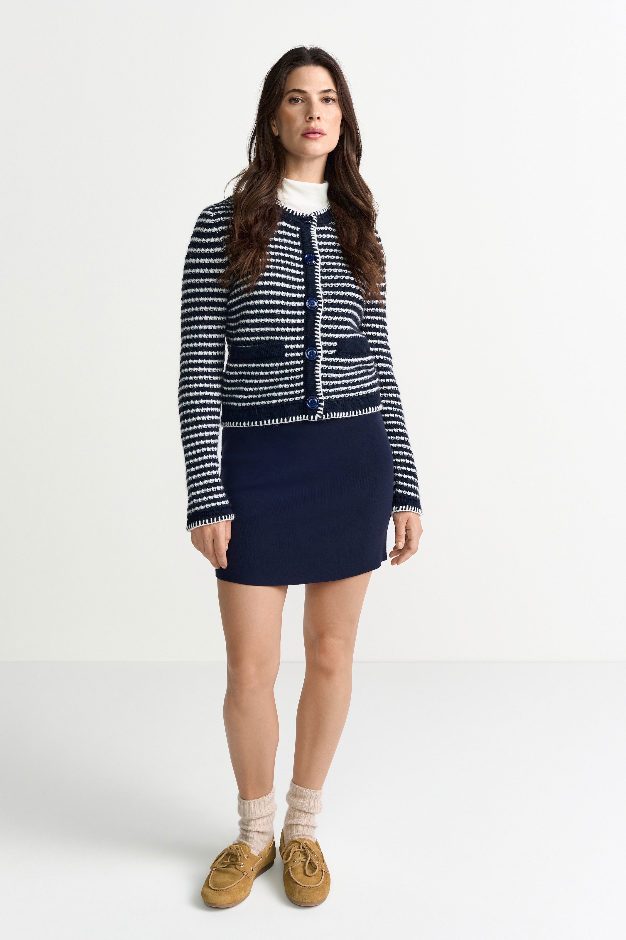 RICHROYAL Veste en tricot