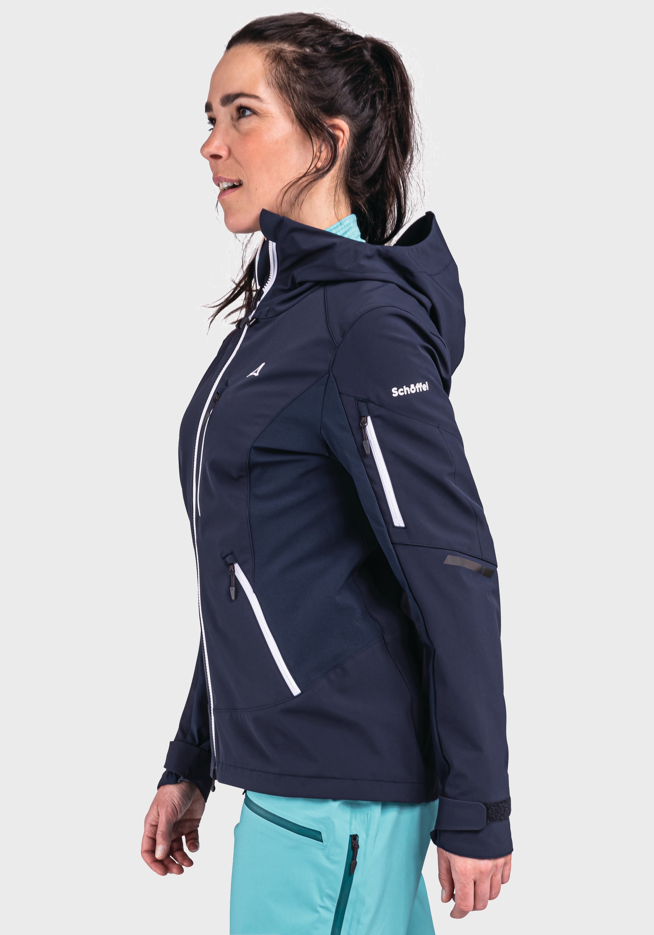 Schöffel Outdoorjacke »Softshell Jacket Matrei L« mit Kapuze