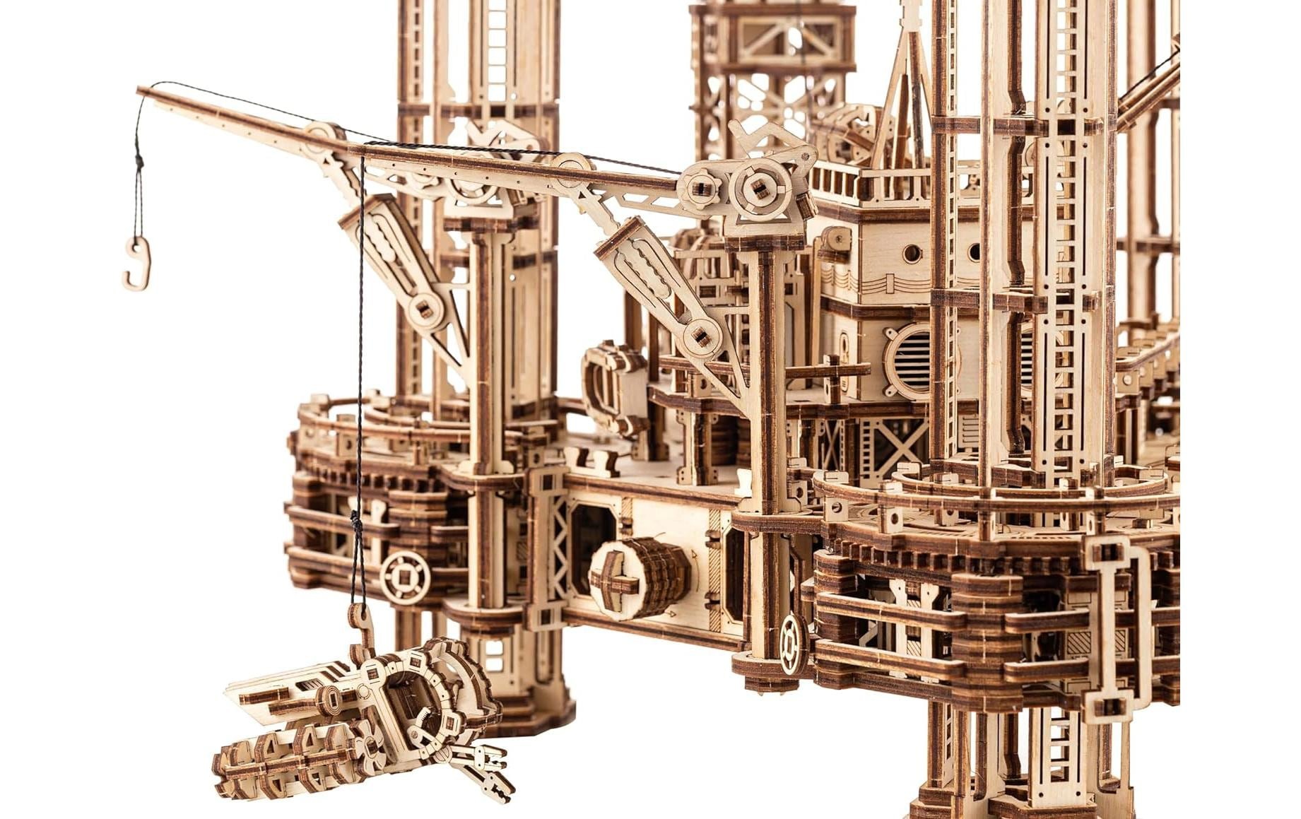   Spielbausteine »WoodTrick Ölbohrinsel«
