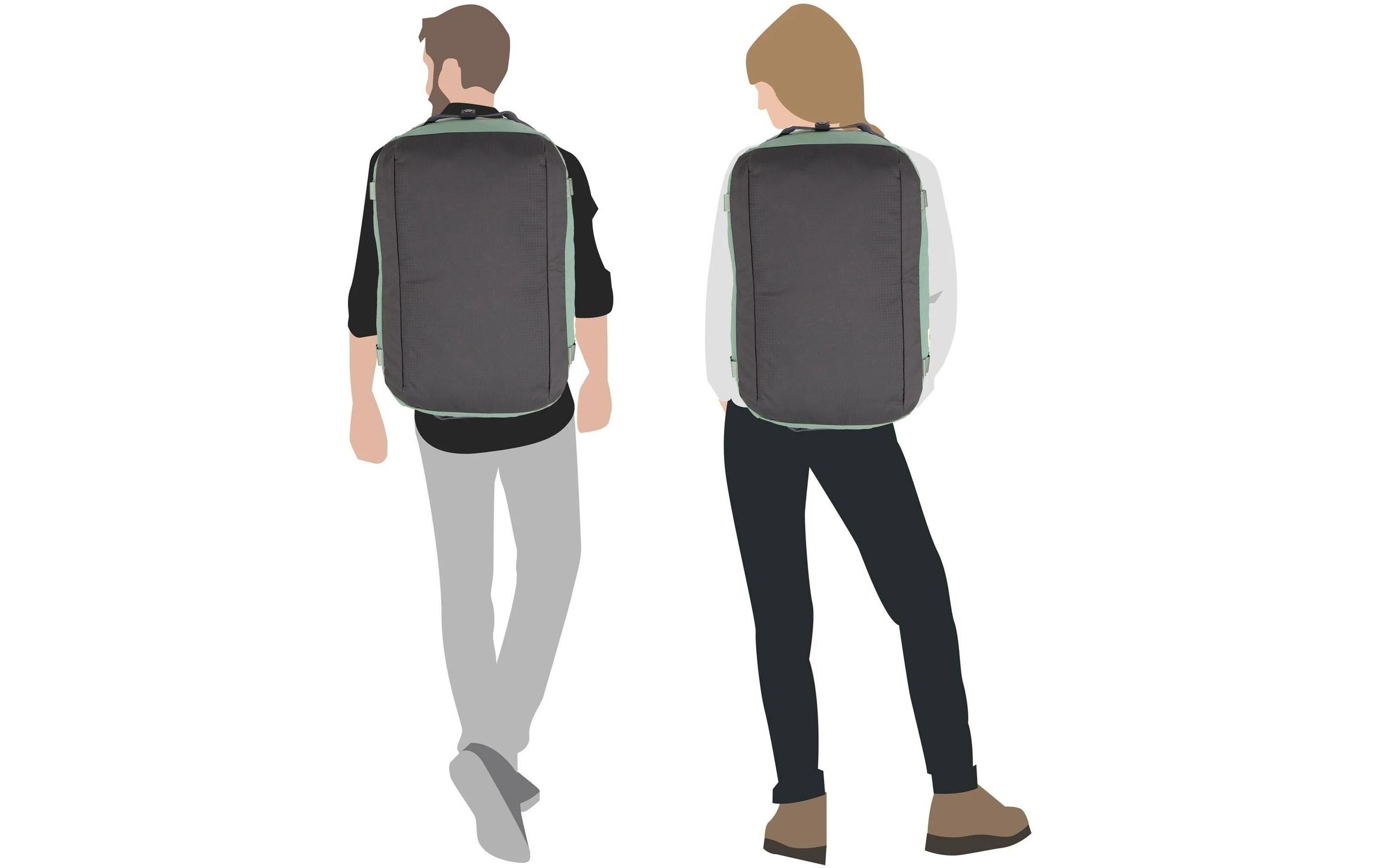 Fjällräven Rucksack »Duffle Bag High Coast Duffel 36 Patina Green«