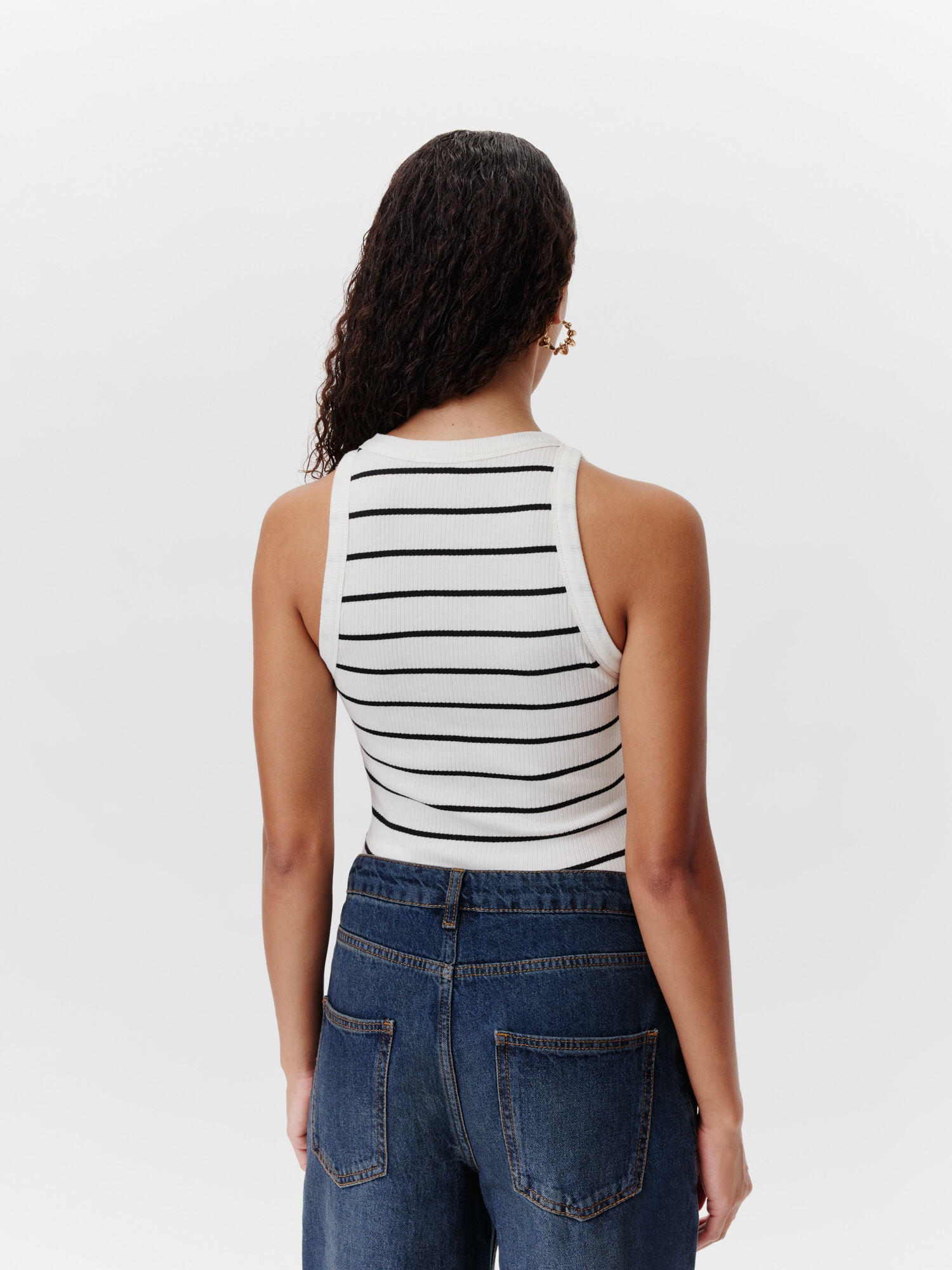 LeGer Débardeur »Blanca, LeGer by Lena Gercke« mit Rippstruktur, slim fit