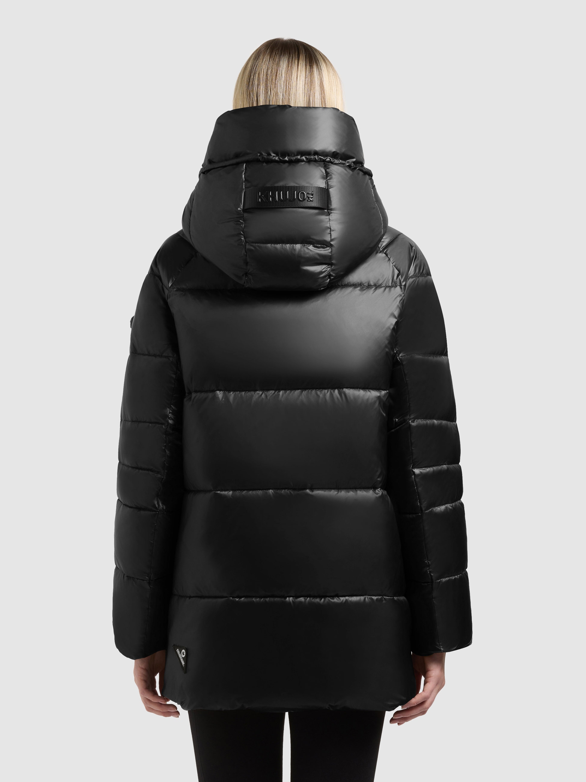 khujo Veste matelassée »CARA2« avec capuche Bretelles de sac à dos amovibles à l'intérieur