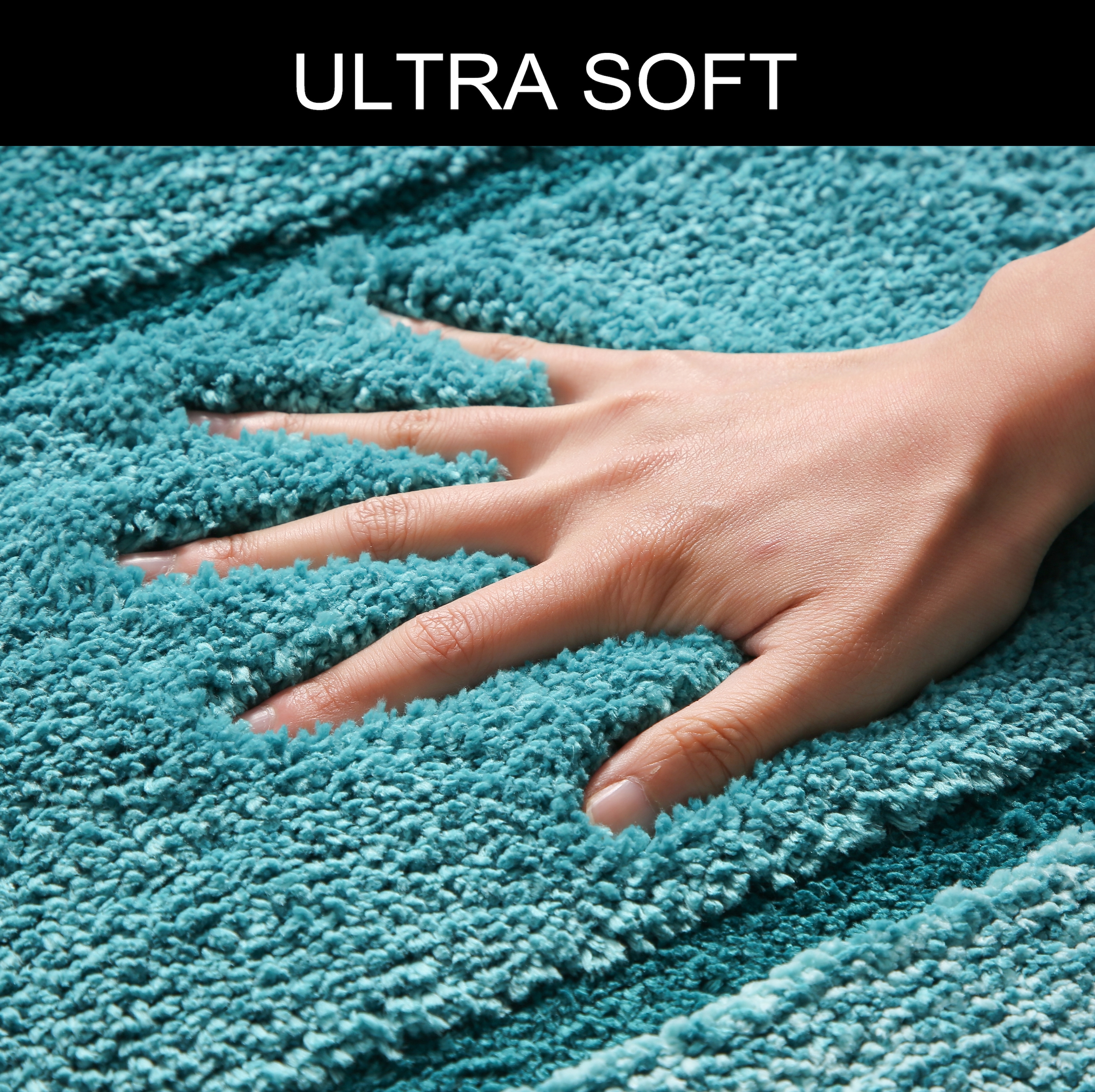 my home Badematte »Josie, Badvorleger, Badezimmer Teppich« Höhe 20 mm rutschhemmend beschichtet fussbodenheizungsgeeignet | schnell trocknend | strapazierfähig Badteppich, Badematten, rechteckig, rund & als 3-tlg. Set erhältlich