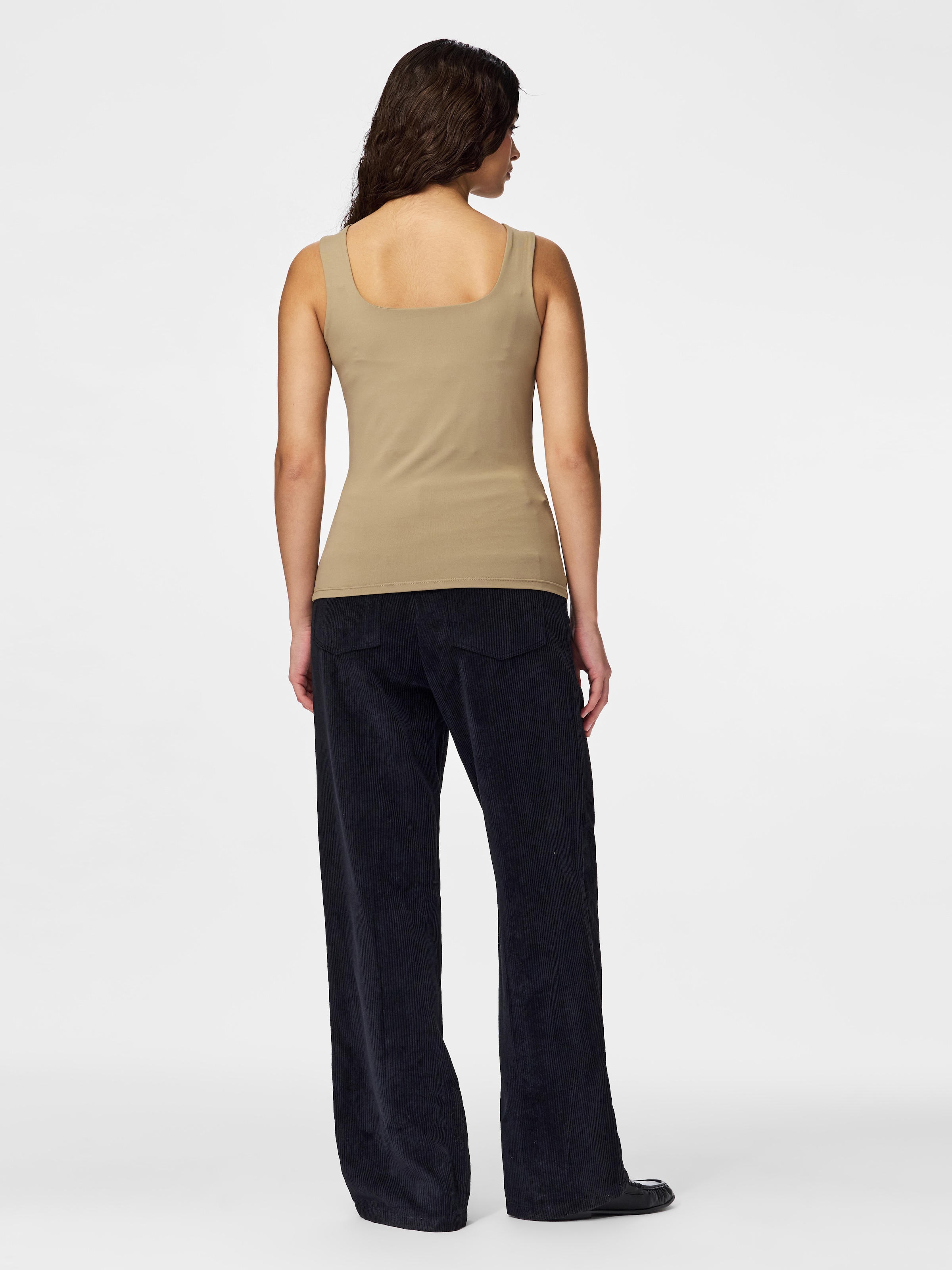 pieces Débardeur »PCLULA SL REVERSIBLE TANKTOP JRS NOOS« mélange de matériaux