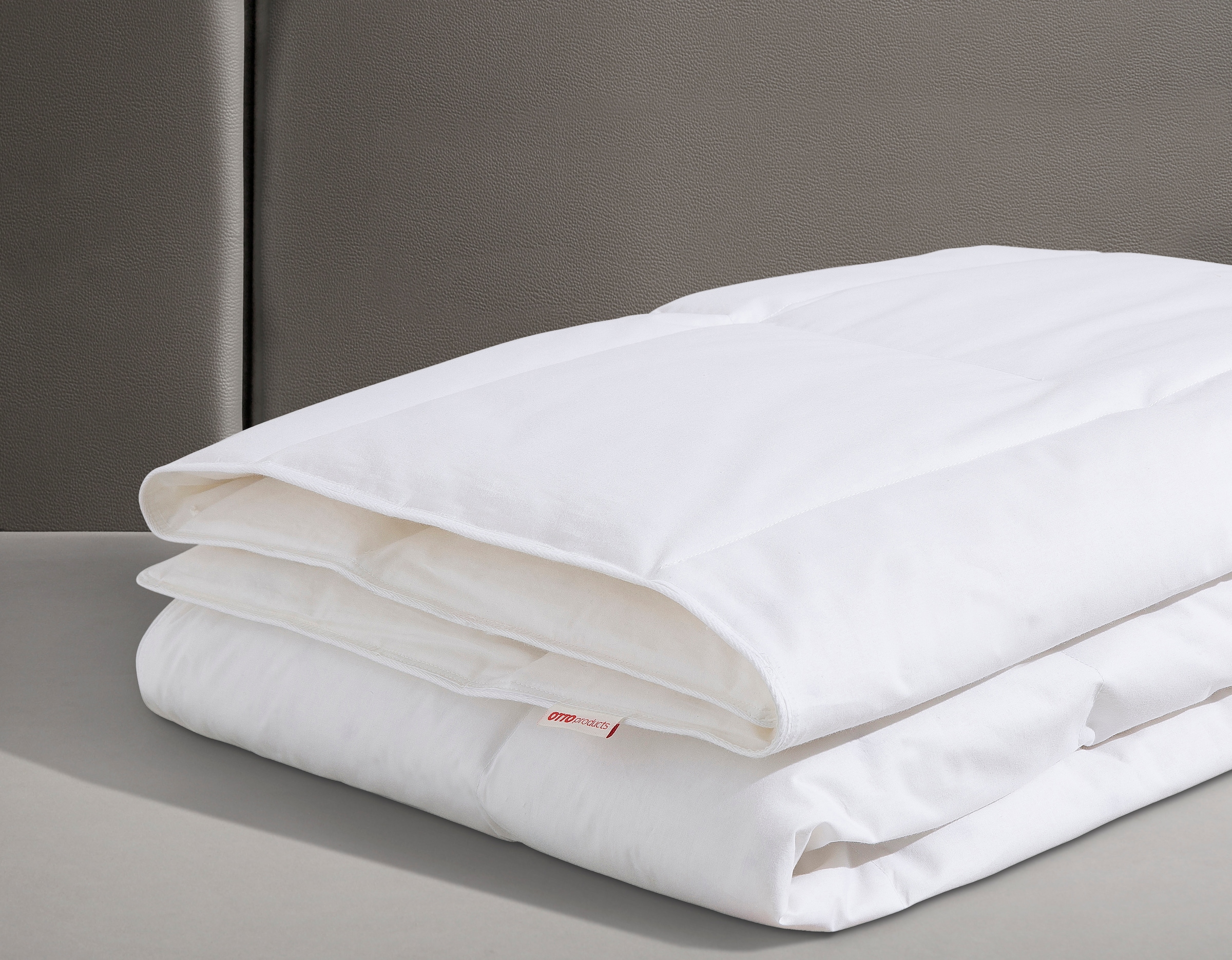 GOODproduct Couette en duvet »Jannika« léger Füllung 80 % duvet & 20 % plumes 1 cuis tlg. Emballage sans plastique